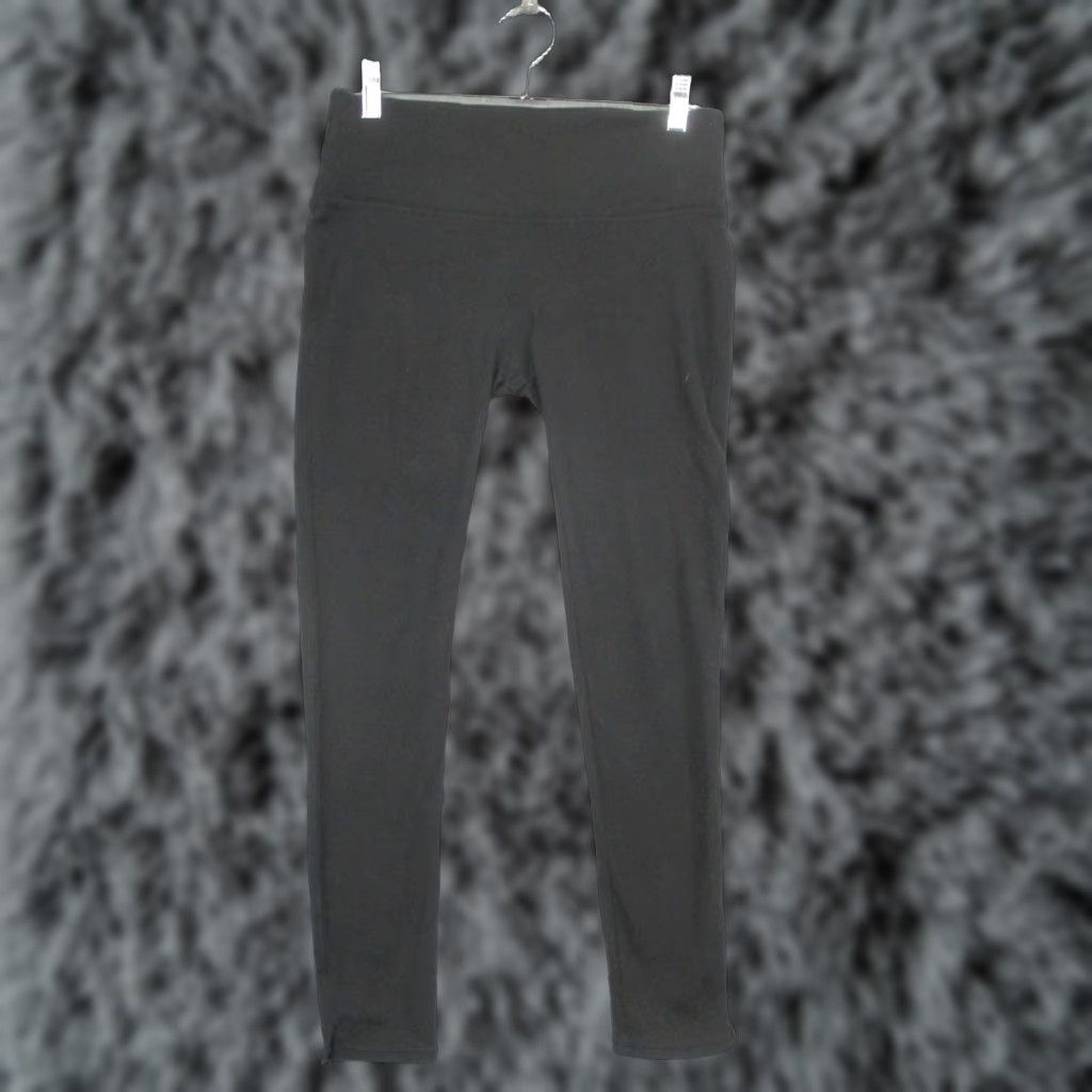 Spanx Spanx Leggings Womens M Black Knit High Rise Shaping Ankle Stretch Yoga Size 32" / US 10 / IT 46 - 1 Thumbnail