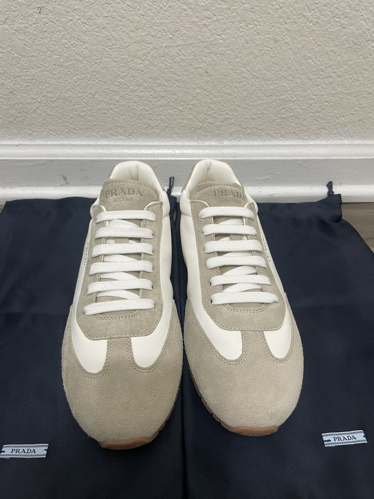 Prada Prada GAT leather sneakers Size US 7 / EU 40 - 2 Thumbnail