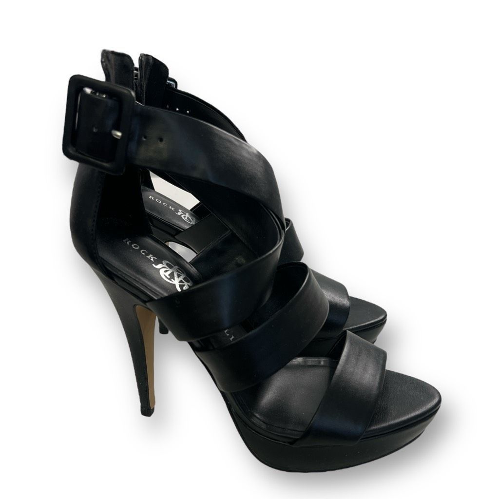 Rock & Republic Rock & Republic Black Stiletto Heels Size 7.5 Size US 7.5 / IT 37.5 - 4 Thumbnail