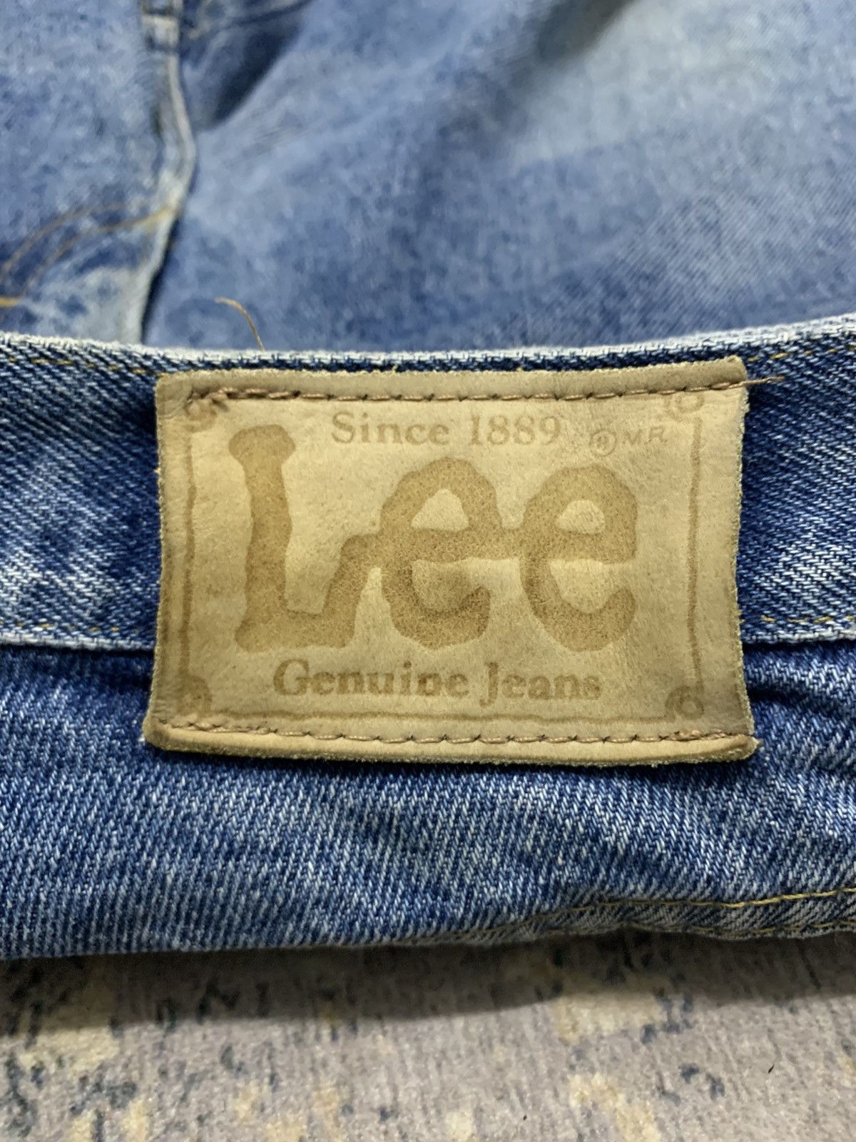 Lee Vintage Lee Distressed Jeans Made In Usa W32x32 Size US 32 / EU 48 - 11 Thumbnail