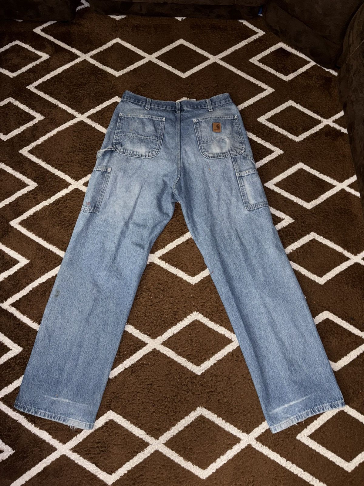 Carhartt Vintage Carhartt Denim Carpenter Jeans Size US 34 / EU 50 - 7 Thumbnail