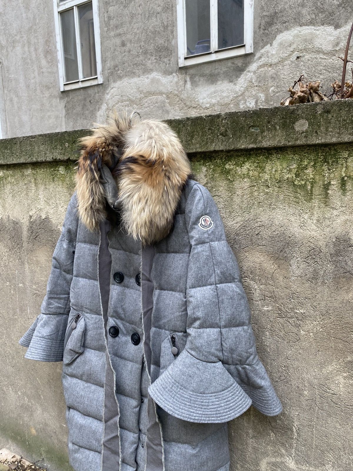 Moncler Moncler Fur Down Patch Jacket Size S / US 4 / IT 40 - 3 Thumbnail