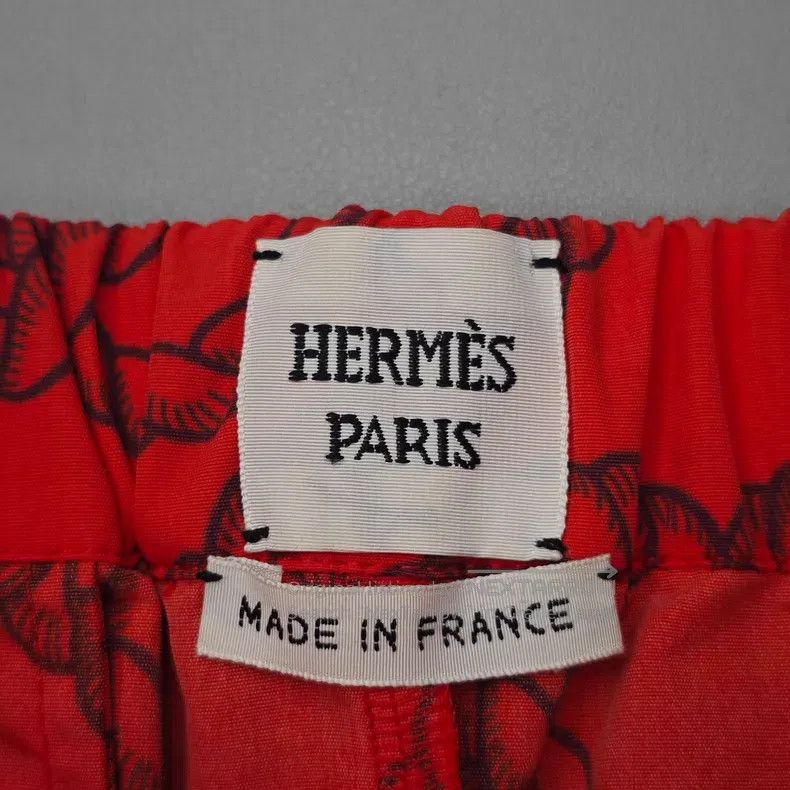 Hermes Hermes Red Rope Pattern Shorts Size 25" / US 0 / IT 36 - 5 Thumbnail