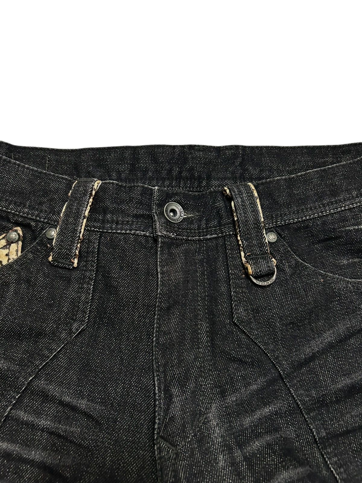 If Six Was Nine × Le Grande Bleu (L.G.B.) × Nicole Club Nicole Club For Men Rare Japanese Punk Style Denim 🎌☠️☠️ Size US 31 - 21 Thumbnail