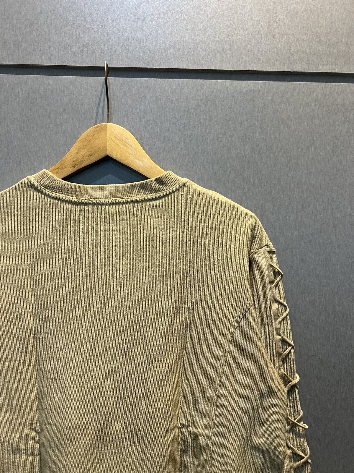 Balmain × Designer Balmain Lace Up Harness Pocket Sweatshirt Size US S / EU 44-46 / 1 - 4 Thumbnail