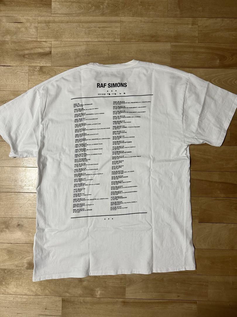 Raf Simons Korean Tour Tee Size US M / EU 48-50 / 2 - 3 Thumbnail