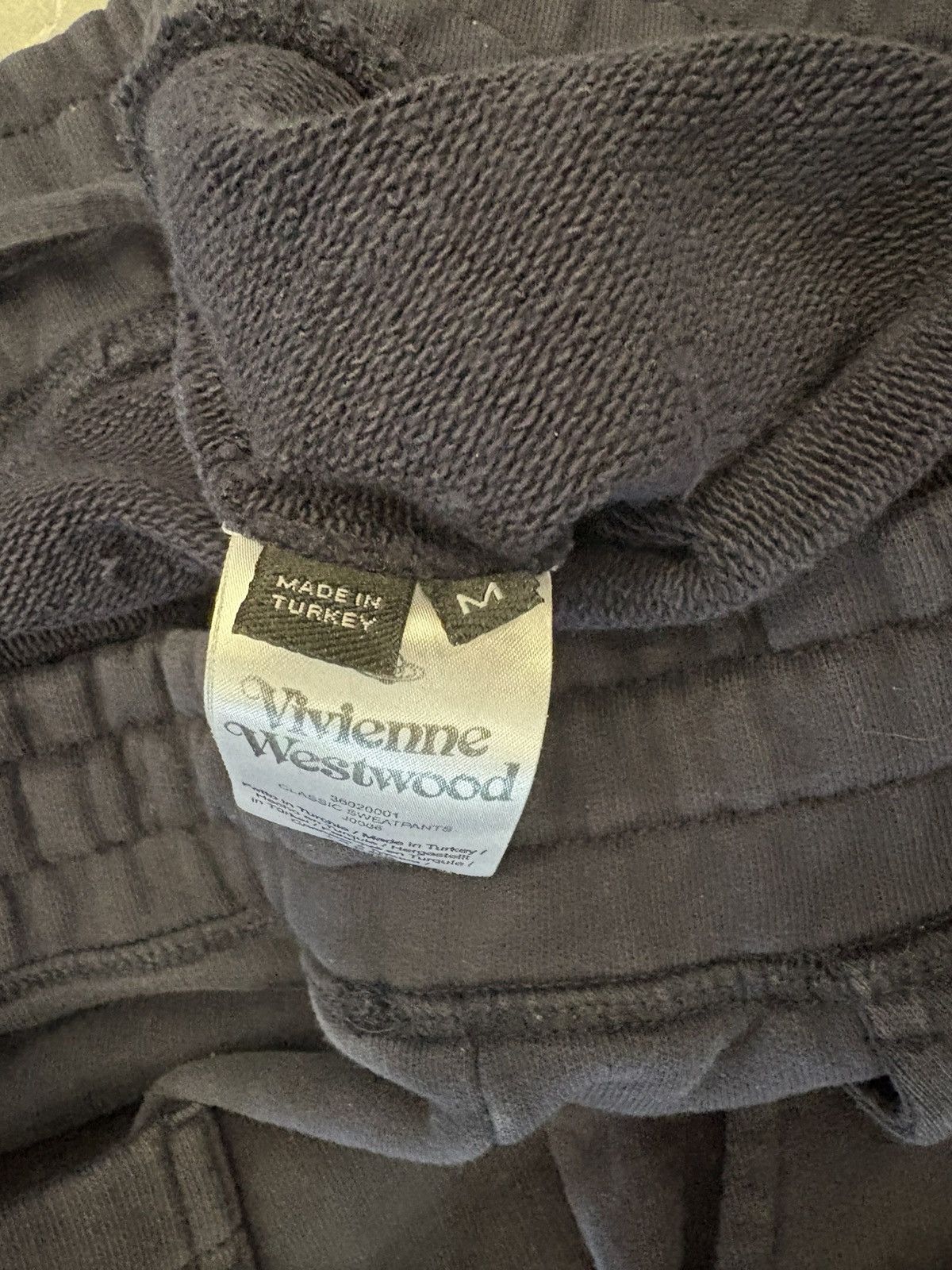 Vivienne Westwood Men's Vivienne Westwood Jogger Sweatpants Black Med Orb Logo Size US 30 / EU 46 - 4 Thumbnail