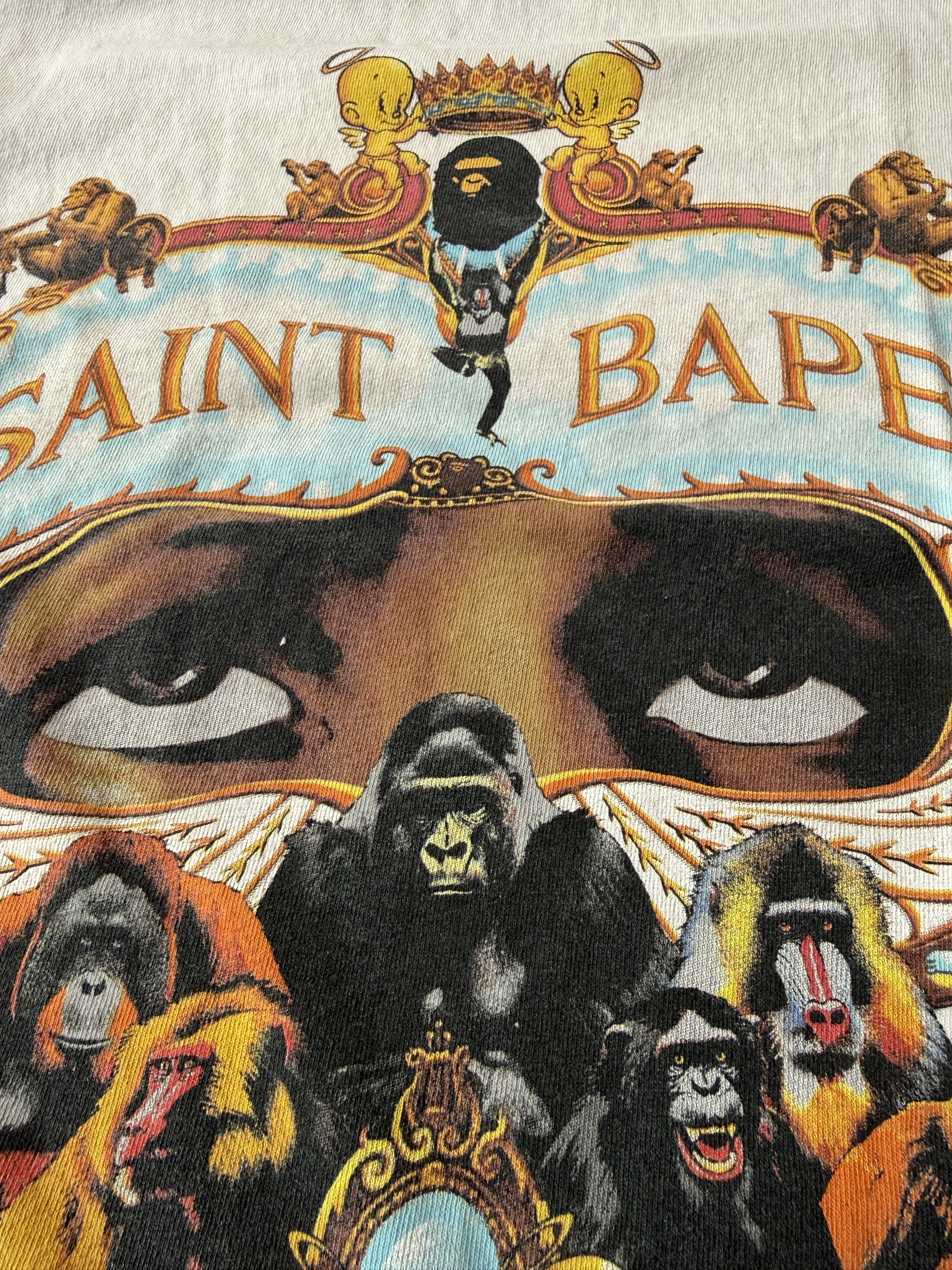 Bape × Saint Michael BAPE X SAINT MXXXXXX GENERATION TEE Size US L / EU 52-54 / 3 - 5 Thumbnail