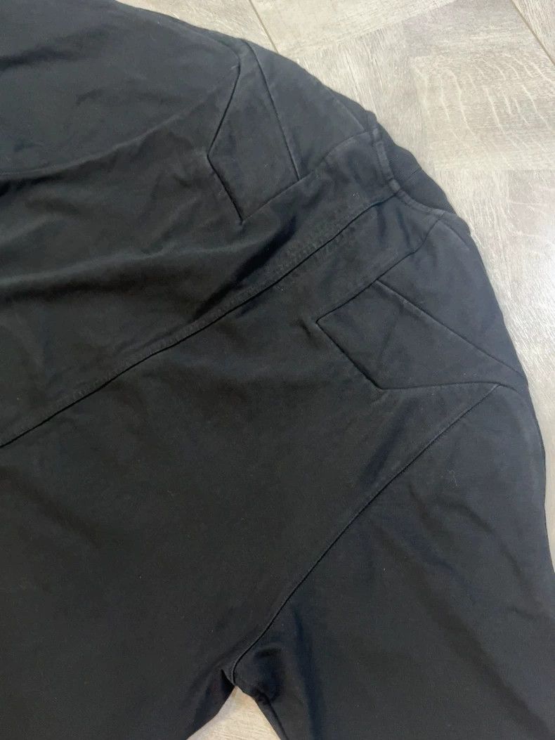 Rick Owens rick owens Black Armor Deconstructed Patchwork Shoulder Pa Size US S / EU 44-46 / 1 - 4 Thumbnail