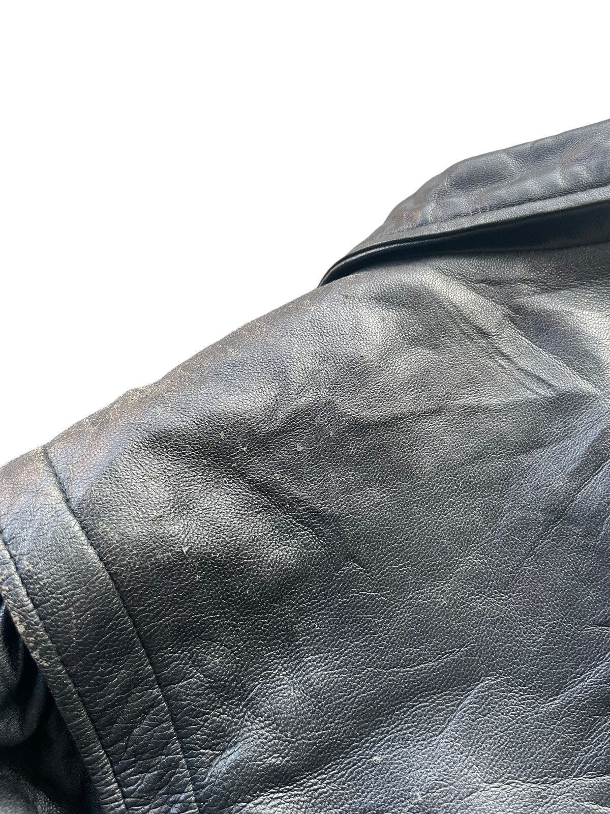 Japanese Brand Skintouch Original Leather Coat Size US M / EU 48-50 / 2 - 9 Thumbnail