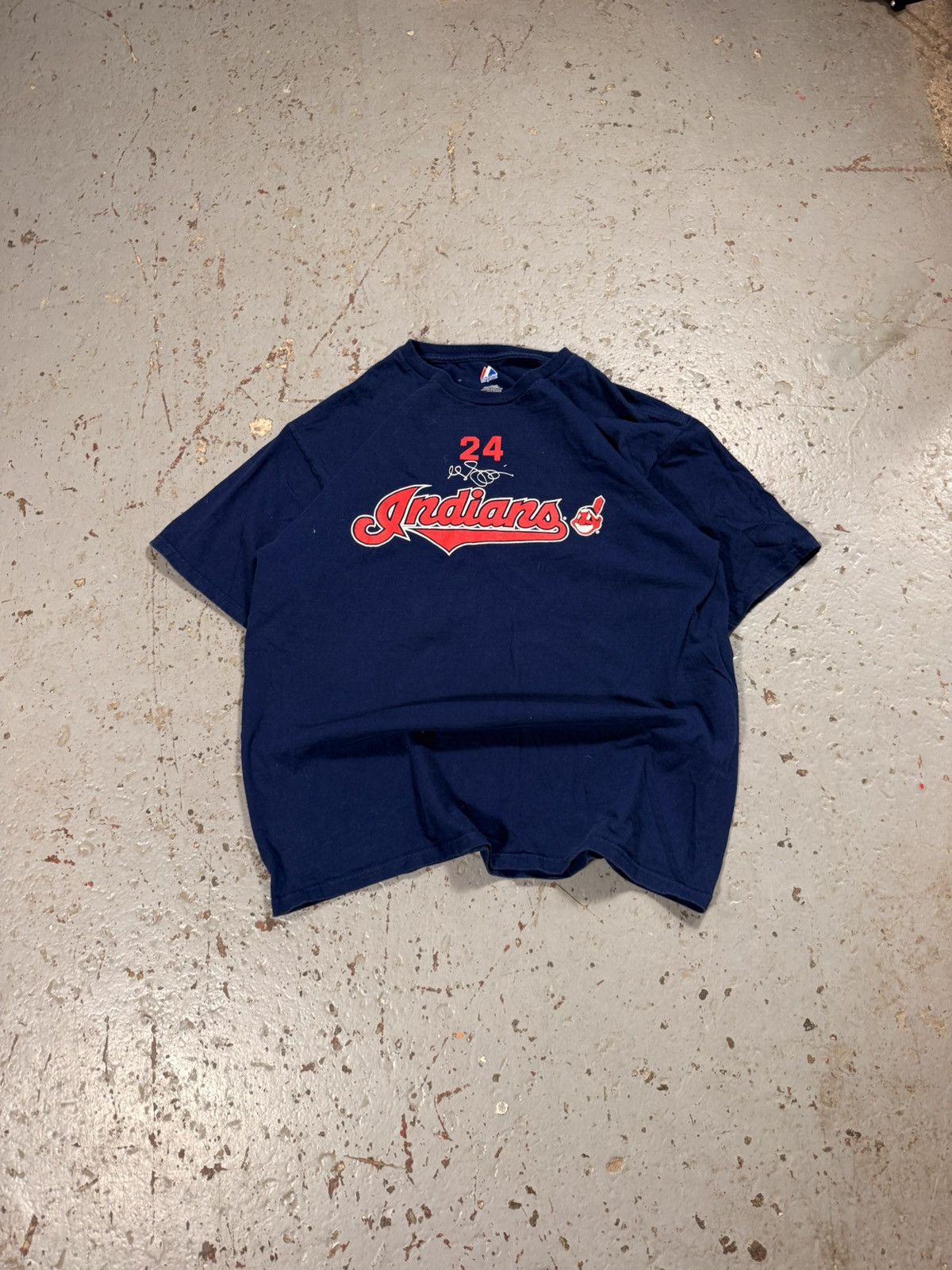 MLB Vintage Cleveland Indians Mlb Jersey Tee Size US XL / EU 56 / 4 - 1 Thumbnail