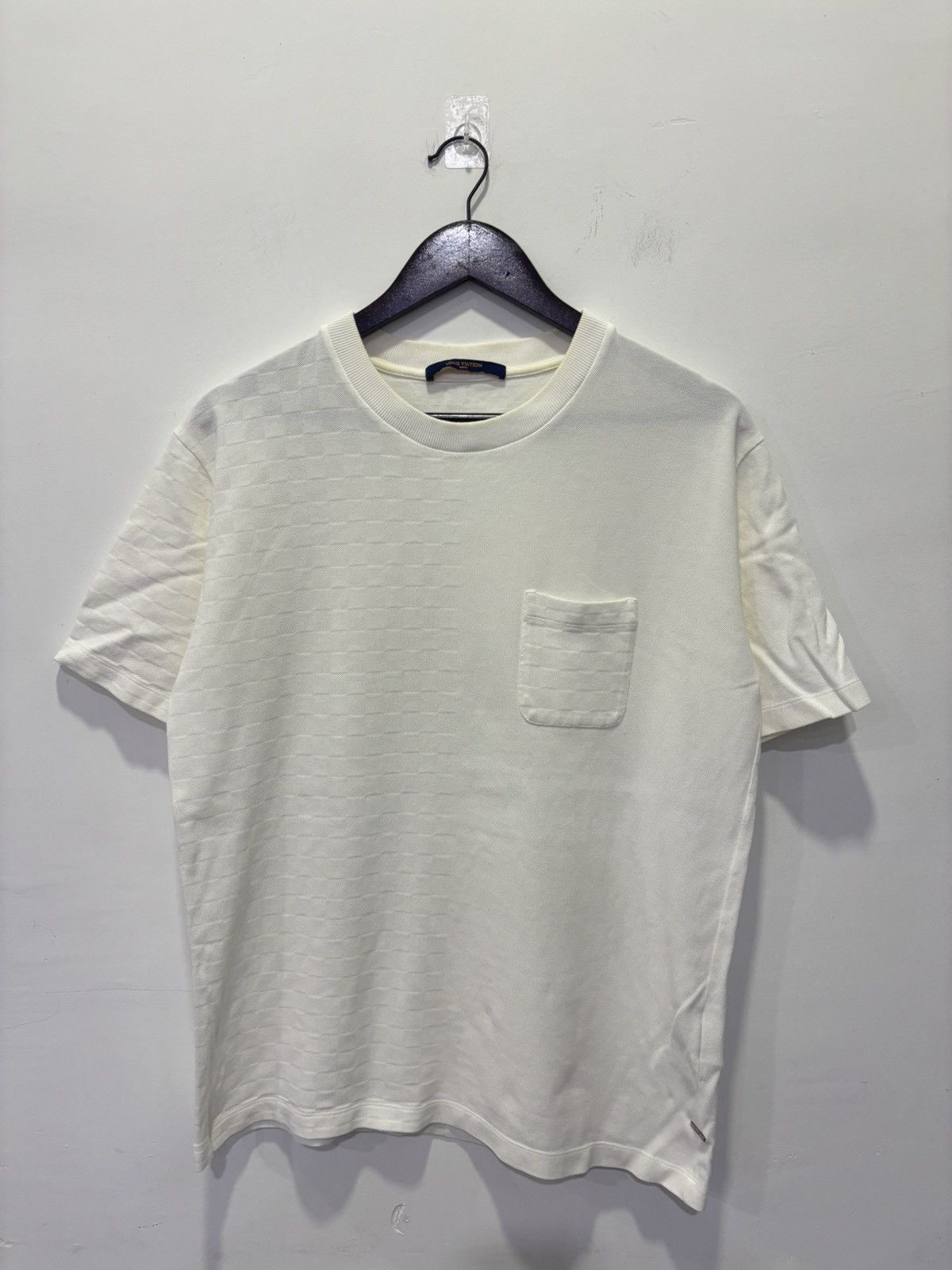Louis Vuitton LOUIS VUITTON Damier Pocket Tshirt Size US L / EU 52-54 / 3 - 1 Thumbnail