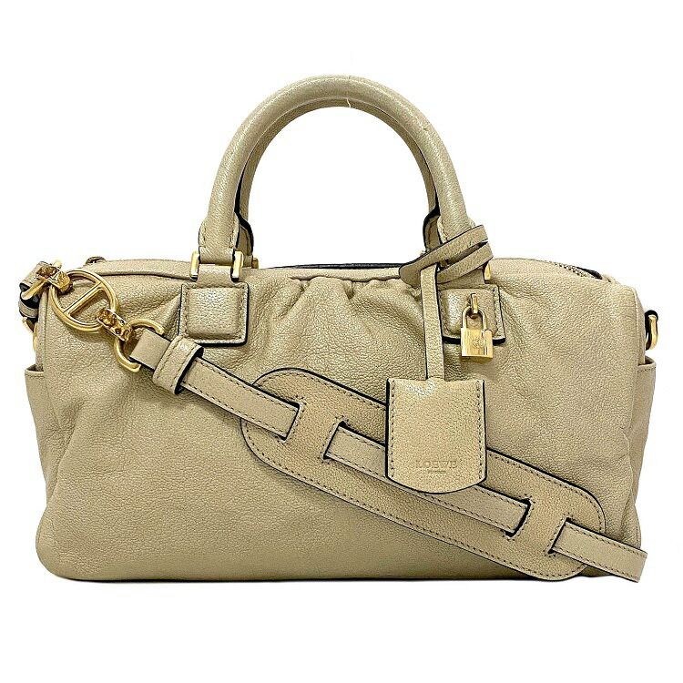 Loewe LOEWE Mini Bag Gold Leather Size ONE SIZE - 1 Thumbnail