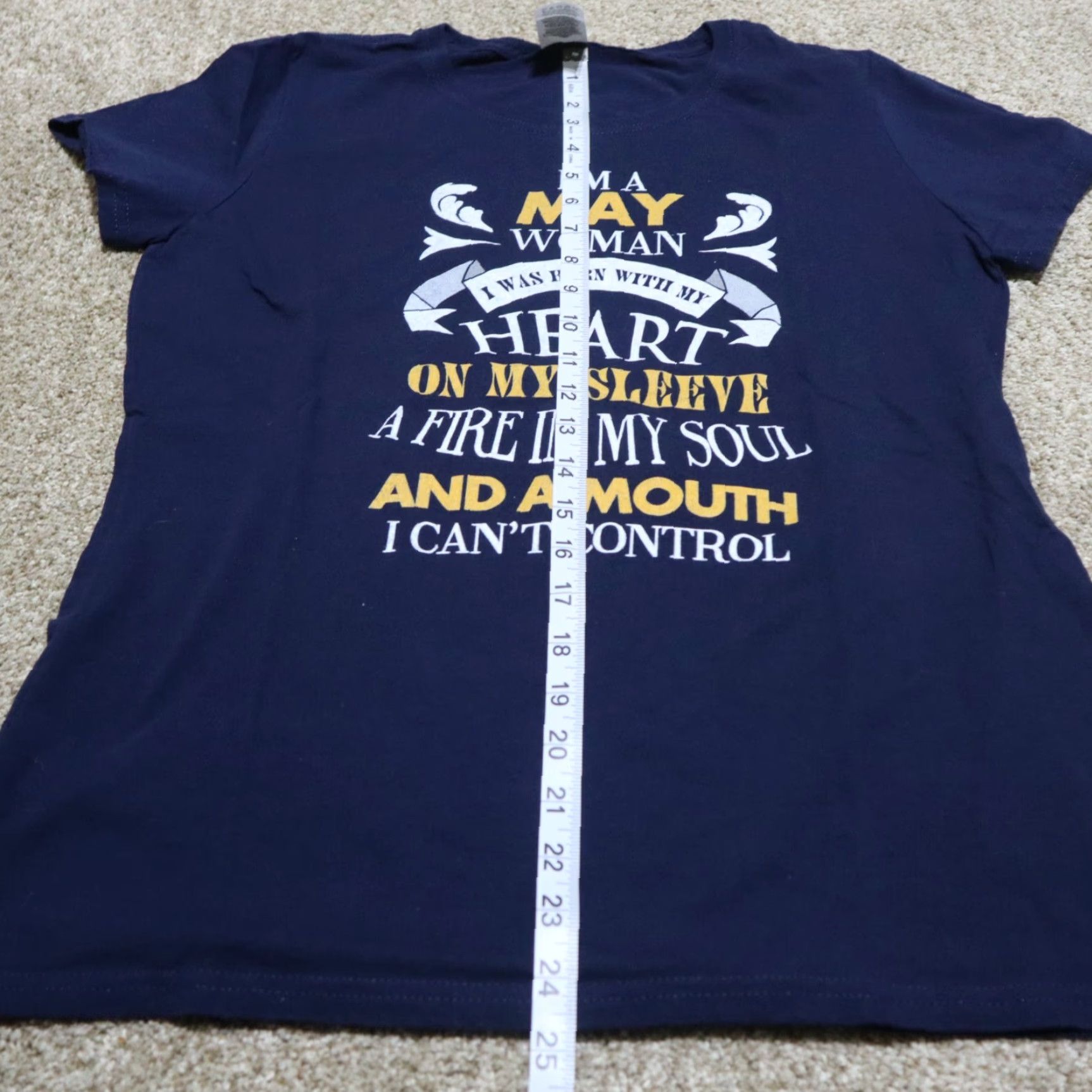 Vintage Im a Woman Heart Soul Mouth Graphic Crewneck T Shirt Tee Women's Size L Large Size L / US 10 / IT 46 - 5 Thumbnail
