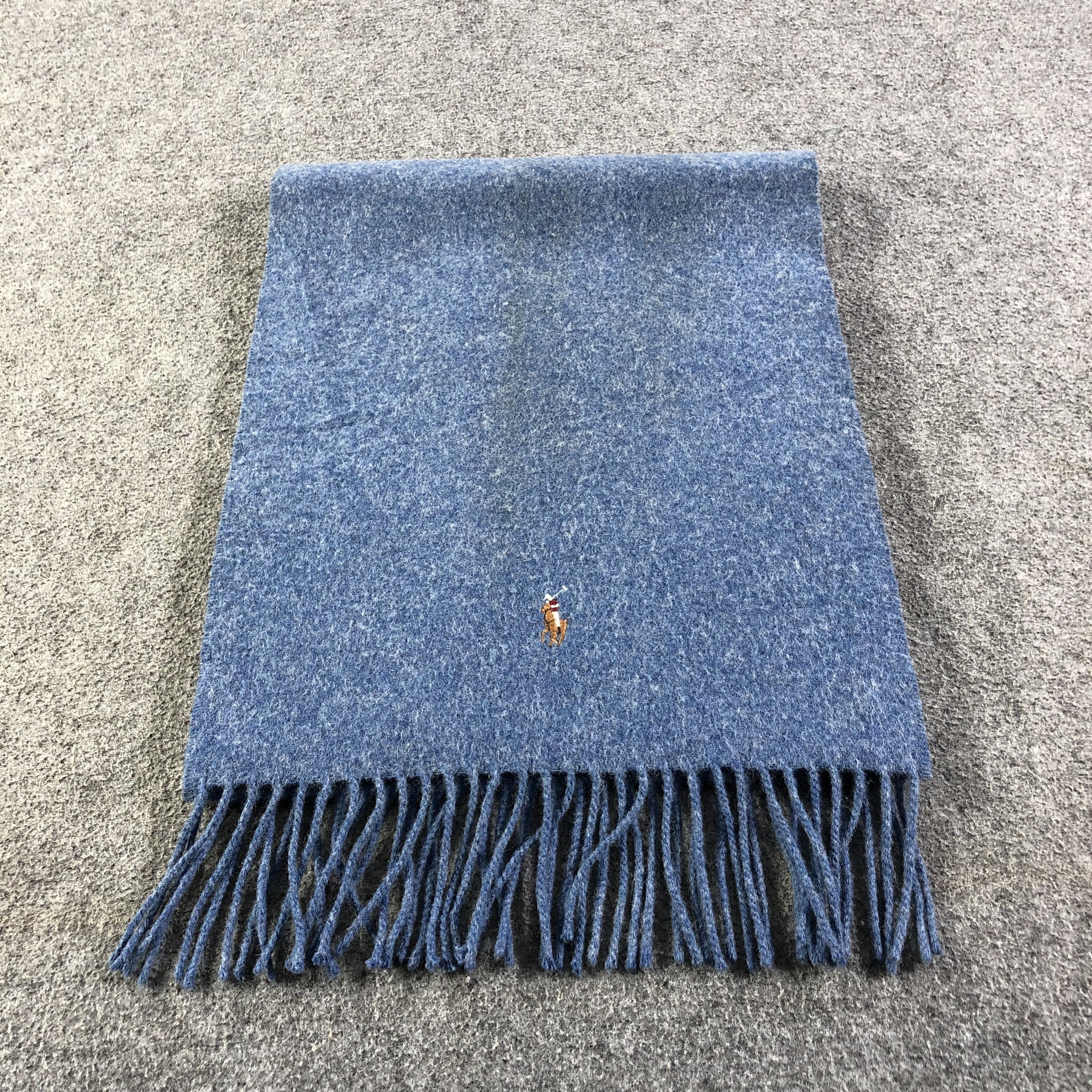 Polo Ralph Lauren Polo Ralph Lauren Wool Scarf Muffler V1065 Size ONE SIZE - 2 Thumbnail
