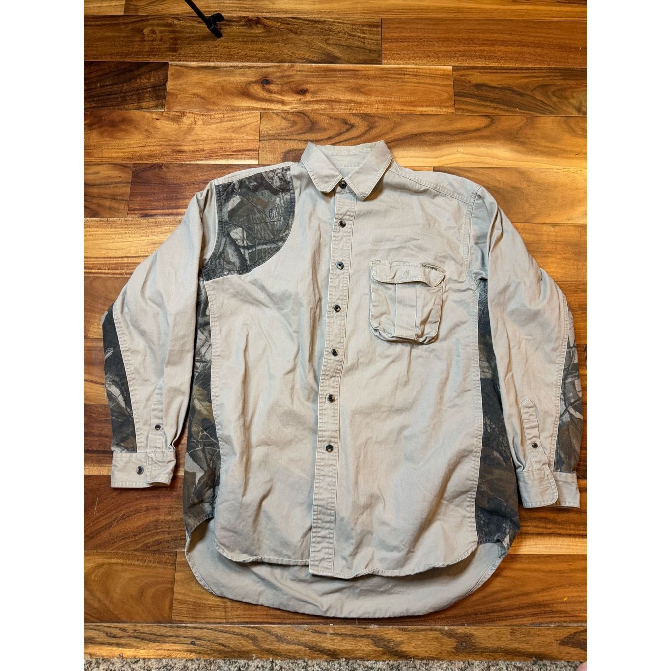 Wrangler XL Wrangler Pro Gear Camo Shooting Hunting Shirt Padded Shou Size US XL / EU 56 / 4 - 1 Thumbnail