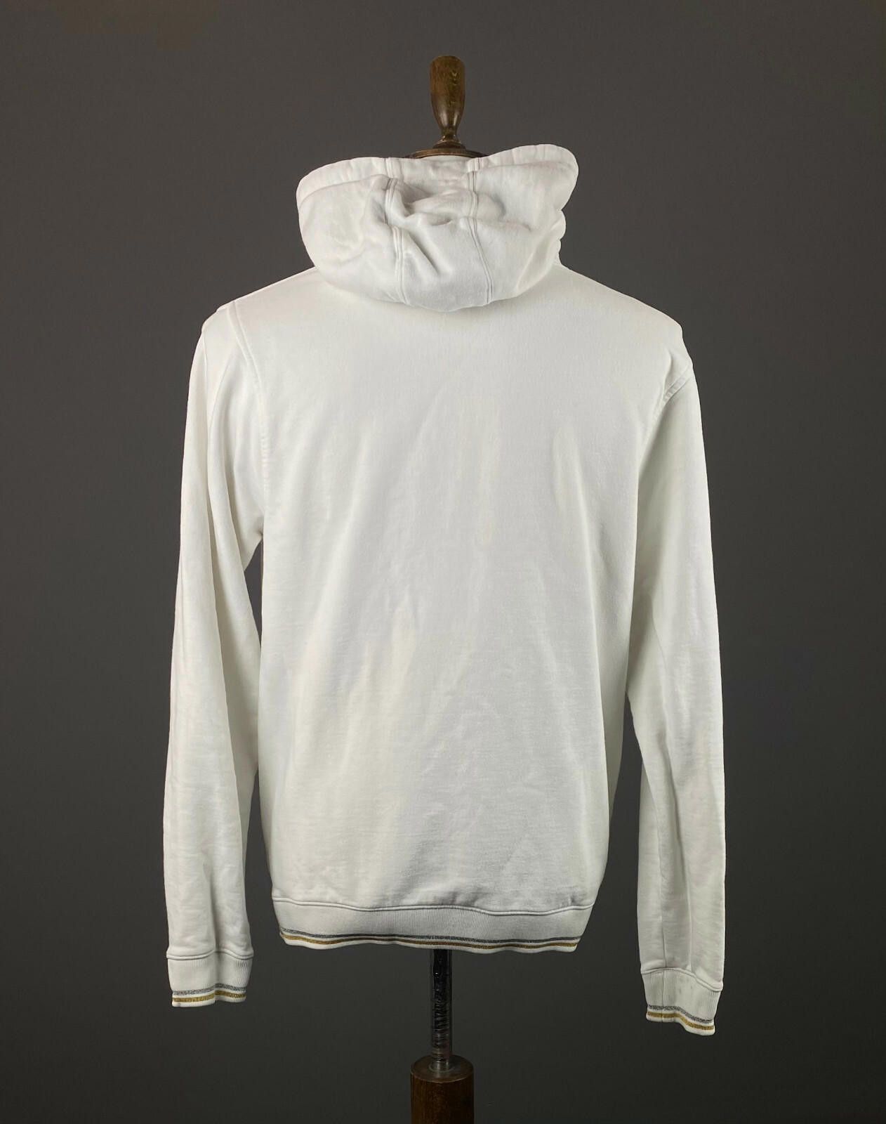 Kappa Men Kappa Big Logo White Cotton Sweatshirt Hoodie Sweater Size US M / EU 48-50 / 2 - 5 Thumbnail