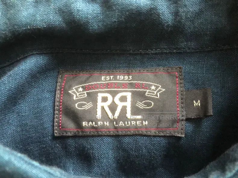 RRL Ralph Lauren RRL Ralph Lauren Depp's same linen workwear shirt shirt Size US M / EU 48-50 / 2 - 4 Thumbnail