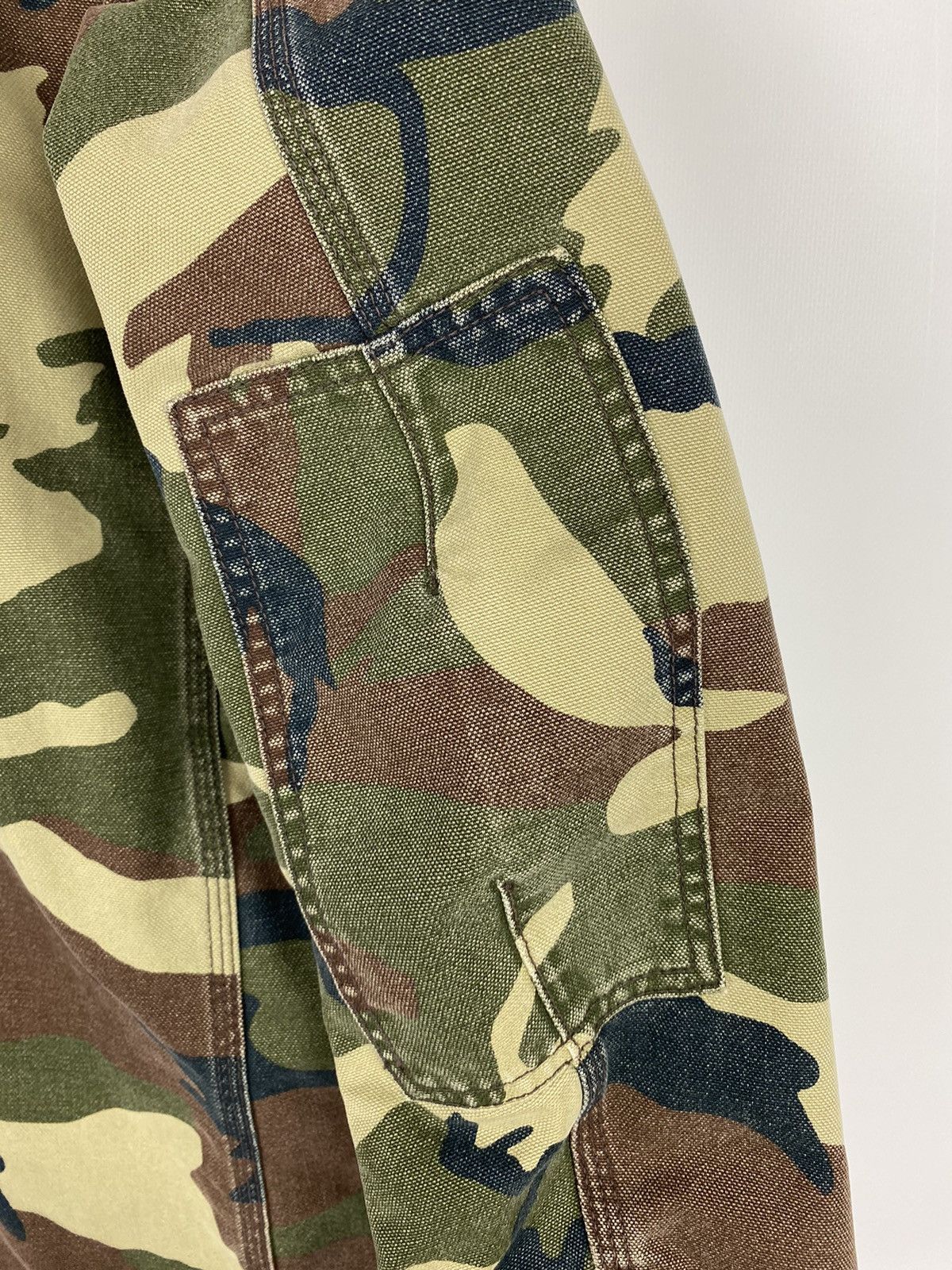 Carhartt × Carhartt Wip S/S 2012 Carhartt Heritage Woodland Camo Settler Work Jacket Size US S / EU 44-46 / 1 - 12 Thumbnail
