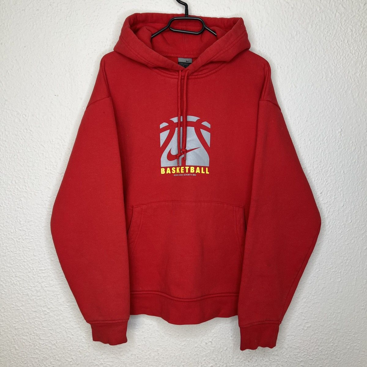 Nike Nike Vintage Hoodie Sweatshirt Basketball Center Swoosh Size US M / EU 48-50 / 2 - 1 Thumbnail