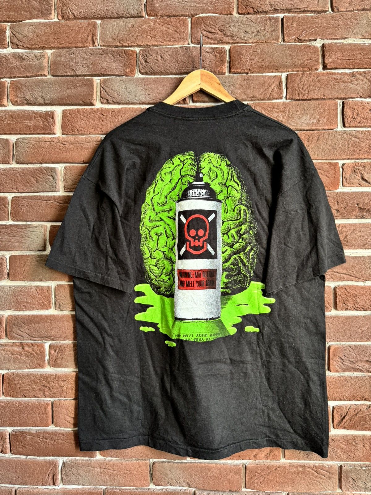 Band Tees Rare Vintage 90s Body Count debut album Brain Damage t shirt Size US XL / EU 56 / 4 - 2 Thumbnail