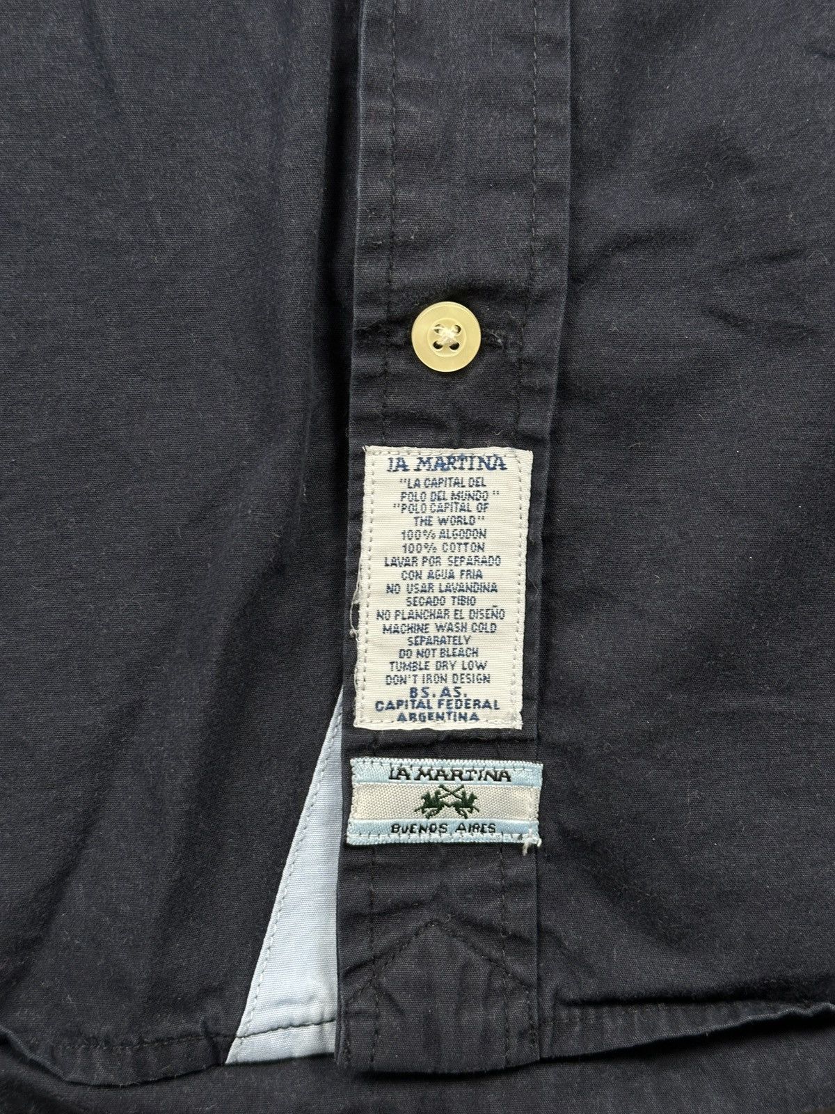 La Martina Vintage La Martina Argentina Polo Tour Shirt Archive Y2K XL Size US XL / EU 56 / 4 - 11 Thumbnail