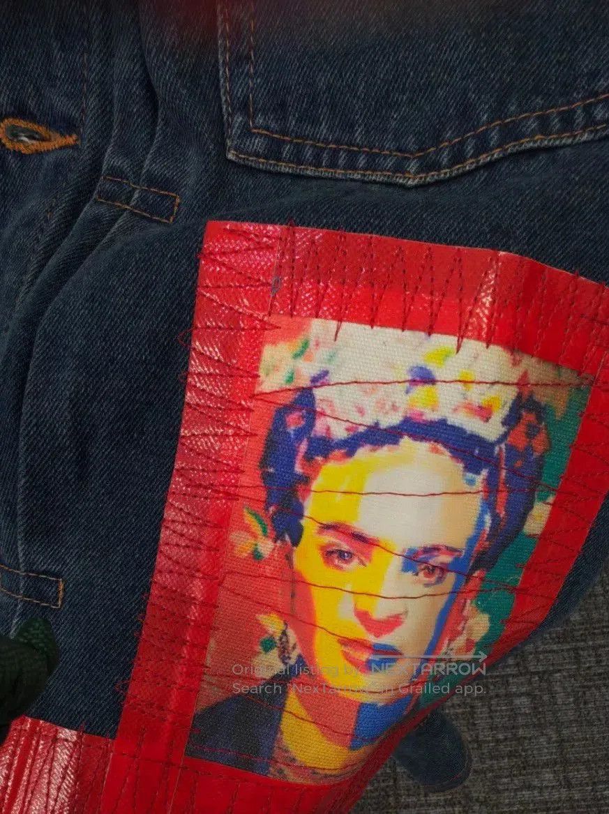 MIDNIGHT RODEO Limited Edition Graffiti Denim Jacket. Size XS / US 0-2 / IT 36-38 - 7 Thumbnail