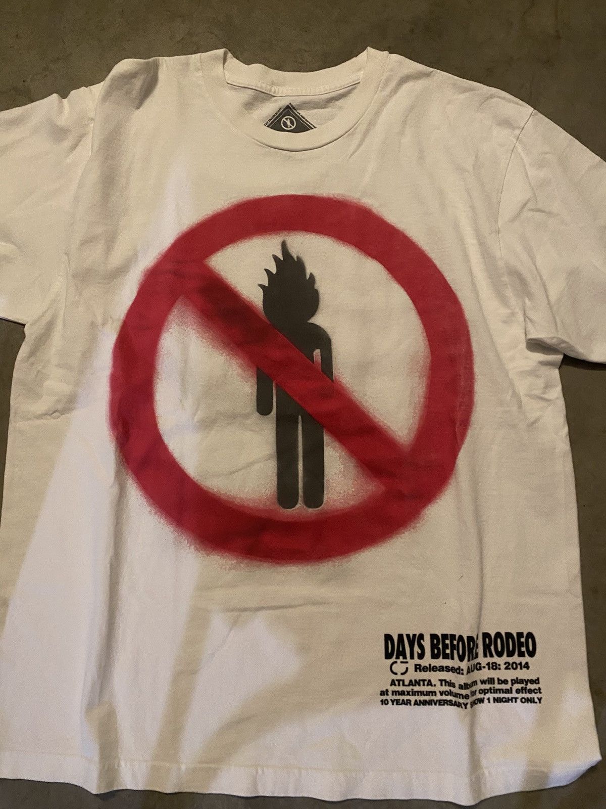 Travis Scott Travis Scott Days Before Rodeo Tee Size US L / EU 52-54 / 3 - 2 Thumbnail