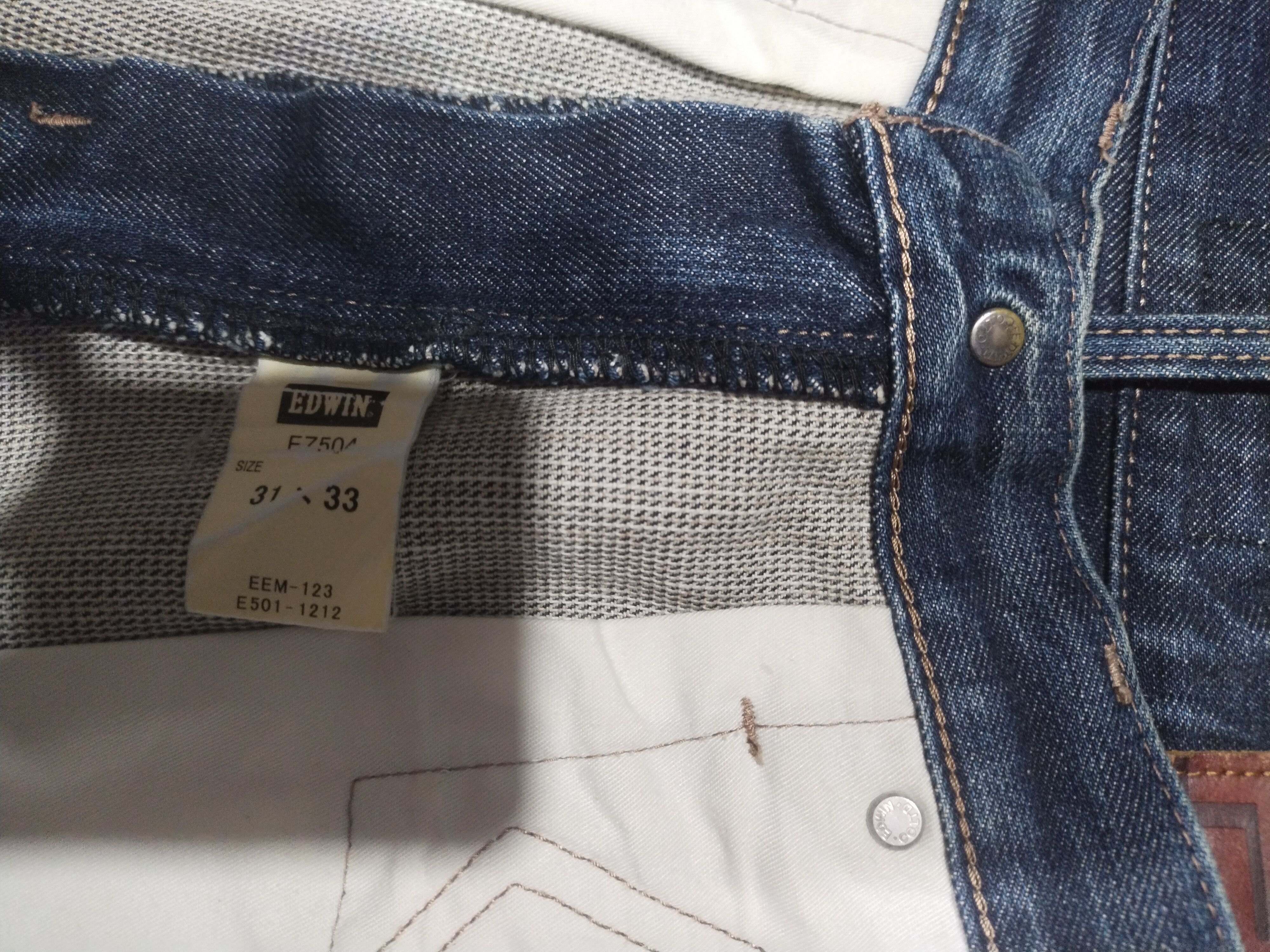 Edwin × Japanese Brand × Vintage Edwin E - Function Size US 31 - 14 Thumbnail