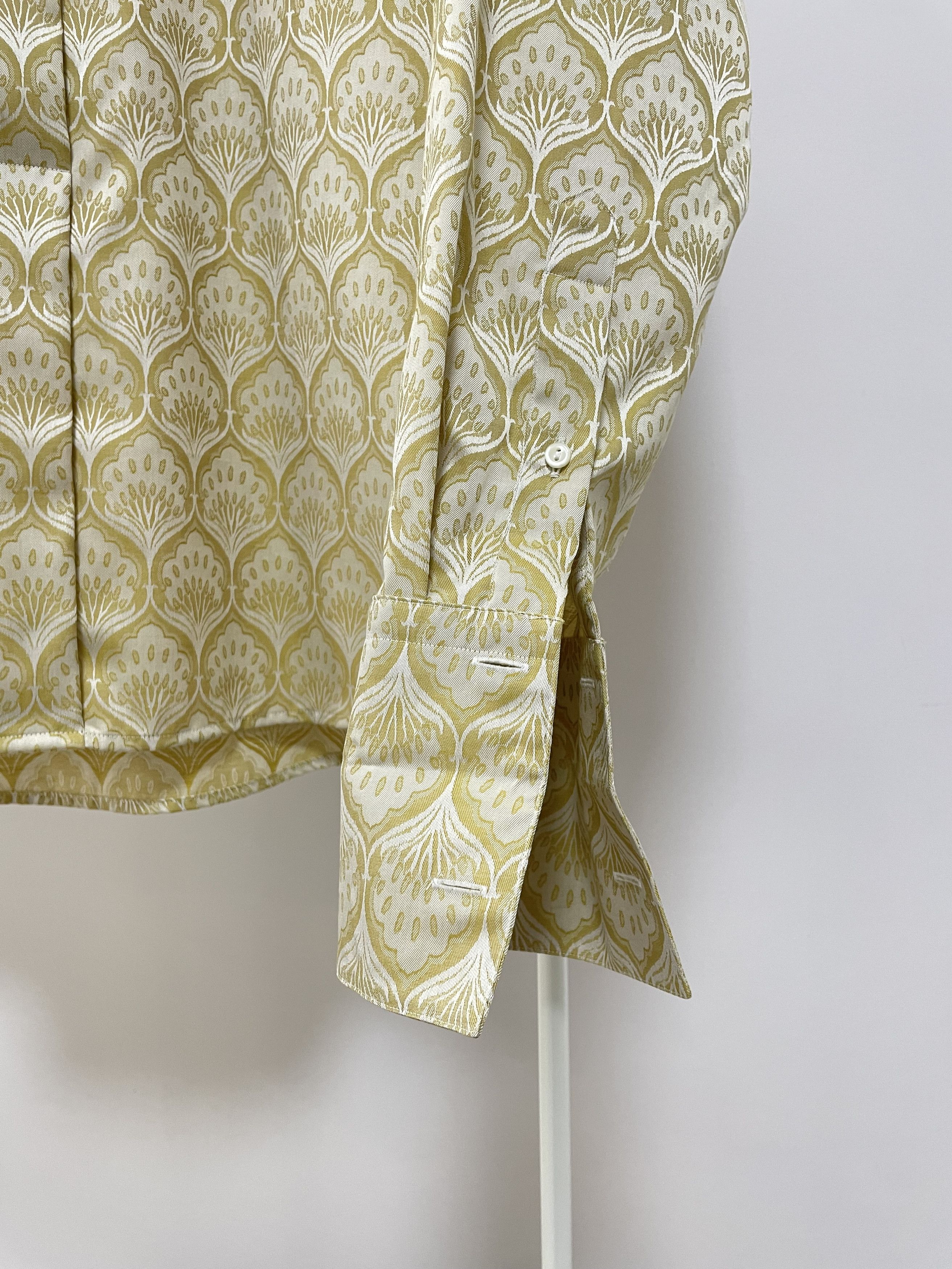 Eton ETON Signature Twill Tuxedo Shirt Art-Deco Jacquard Evening Size US L / EU 52-54 / 3 - 11 Thumbnail
