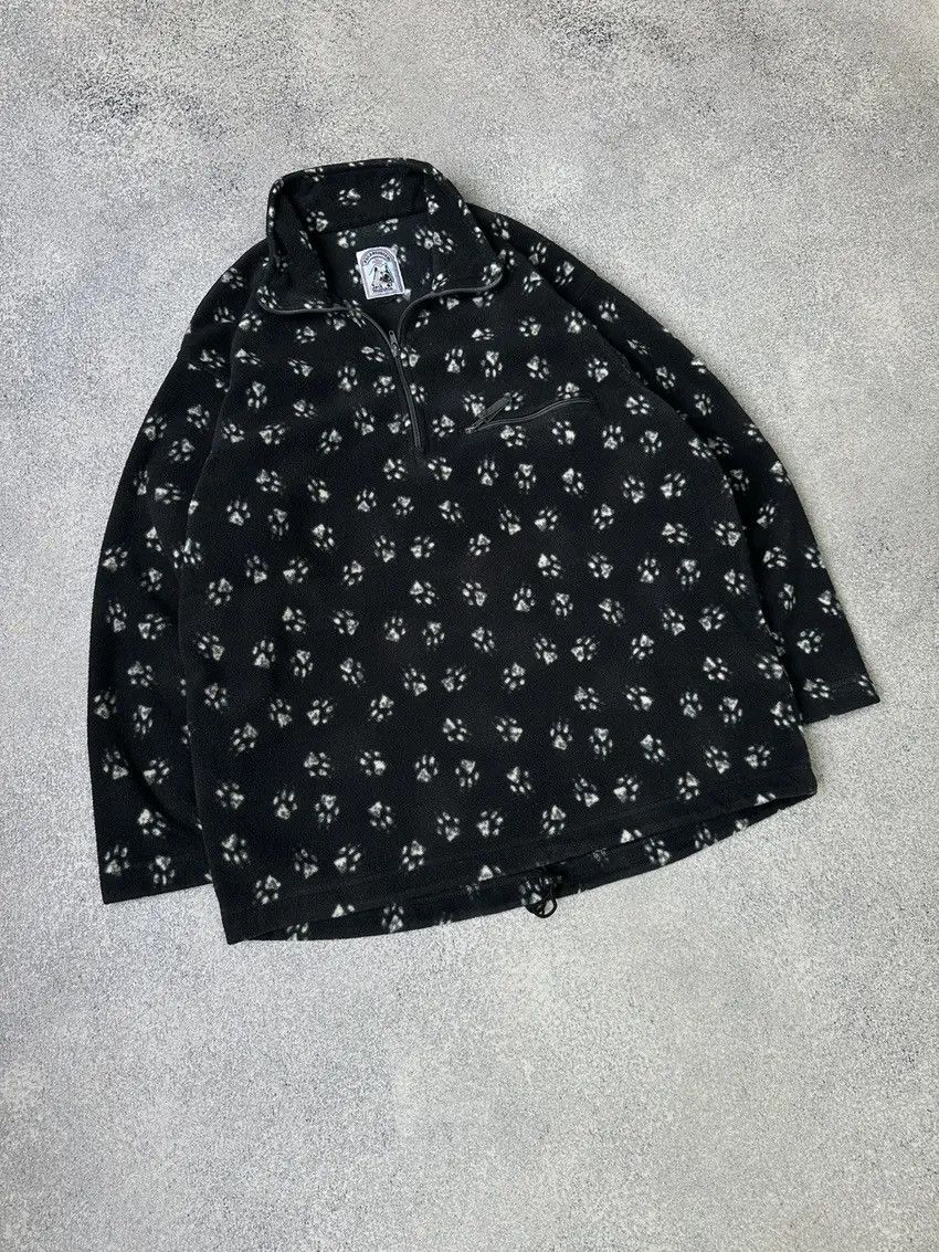 Jack Wolfskin Vintage Jack Wolfskin Multilogo Fleece Sweatshirt Size US M / EU 48-50 / 2 - 8 Thumbnail