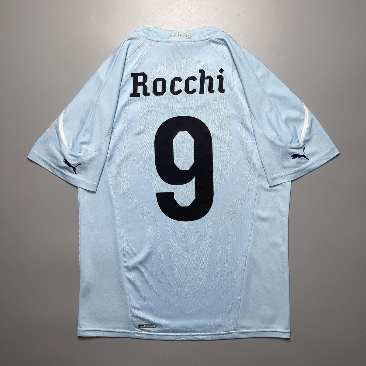 Puma LAZIO PUMA 2011/2012 FOOTBALL SOCCER HOME JERSEY #9 ROCCHI Size US M / EU 48-50 / 2 - 1 Thumbnail