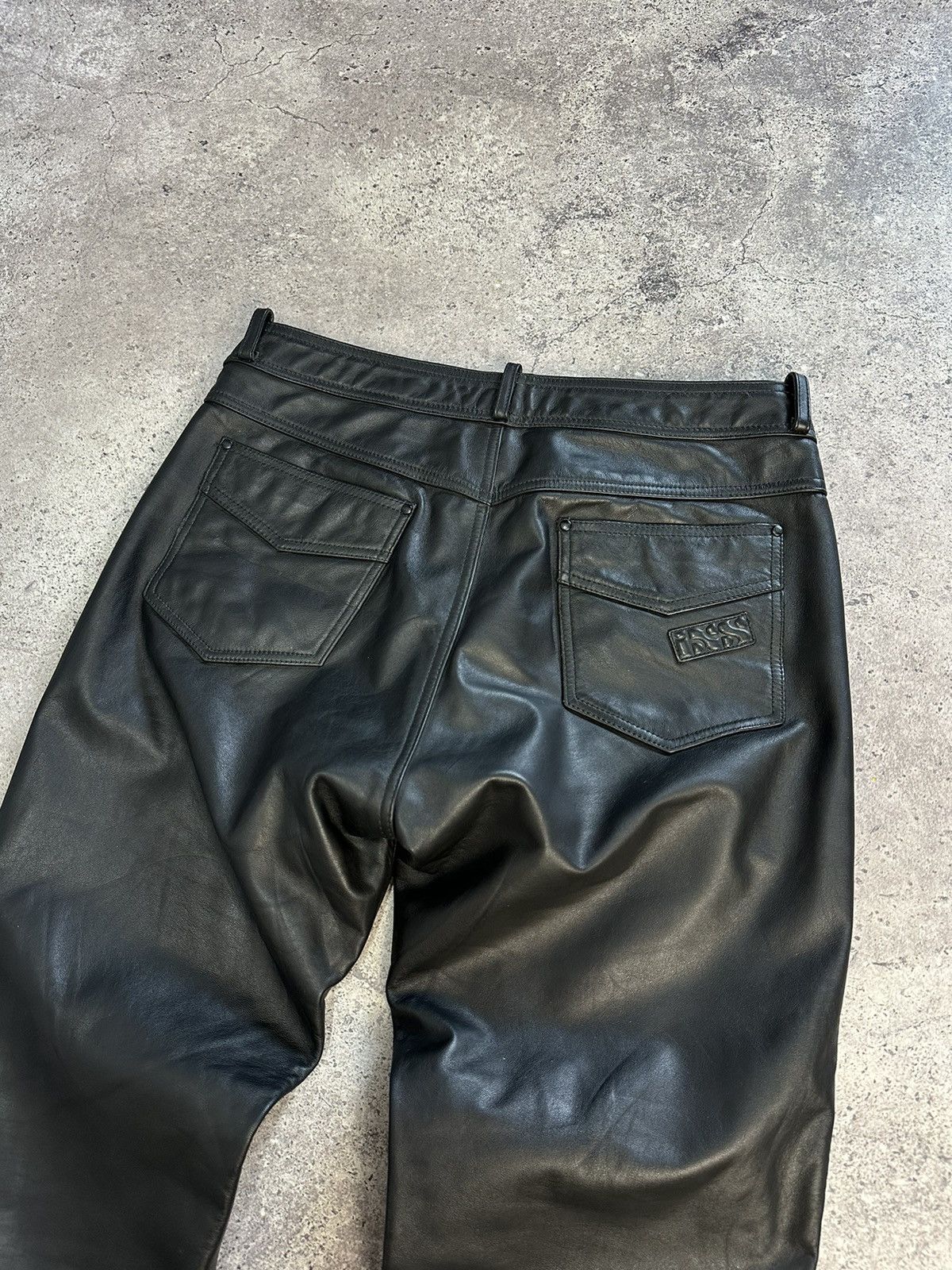 Leather Vintage IXS Leather Pants Black Riding Y2K Archival Size US 34 / EU 50 - 10 Thumbnail