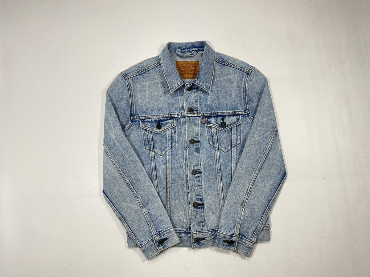 Levi's 🔥LASTDROP🔥 Levis Light Blue Washed Denim Trucker Jacket Size US S / EU 44-46 / 1 - 17 Thumbnail