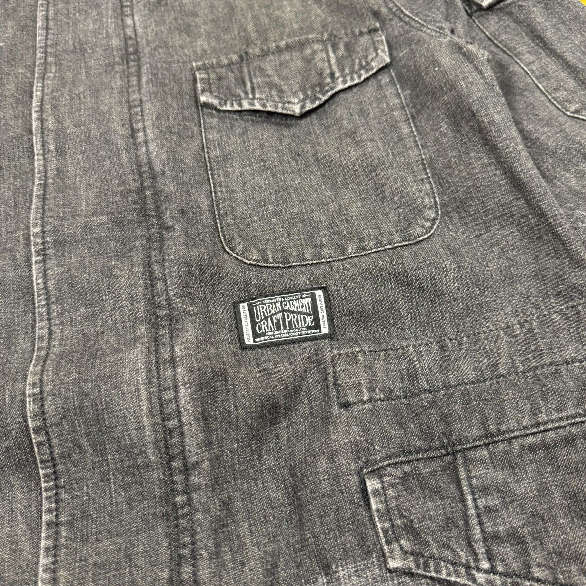 Neighborhood NEIGHBORHOOD BLACK WASHED DENIM JACKET Size US M / EU 48-50 / 2 - 4 Thumbnail