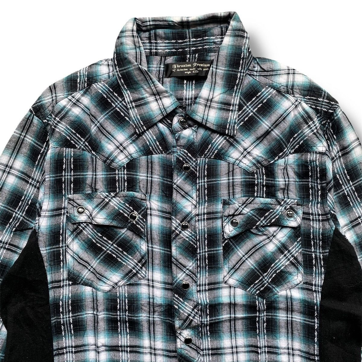Japanese Brand 🔥Y2k Thruxton Punk shirt ifsixwasnine style street Size US M / EU 48-50 / 2 - 2 Thumbnail