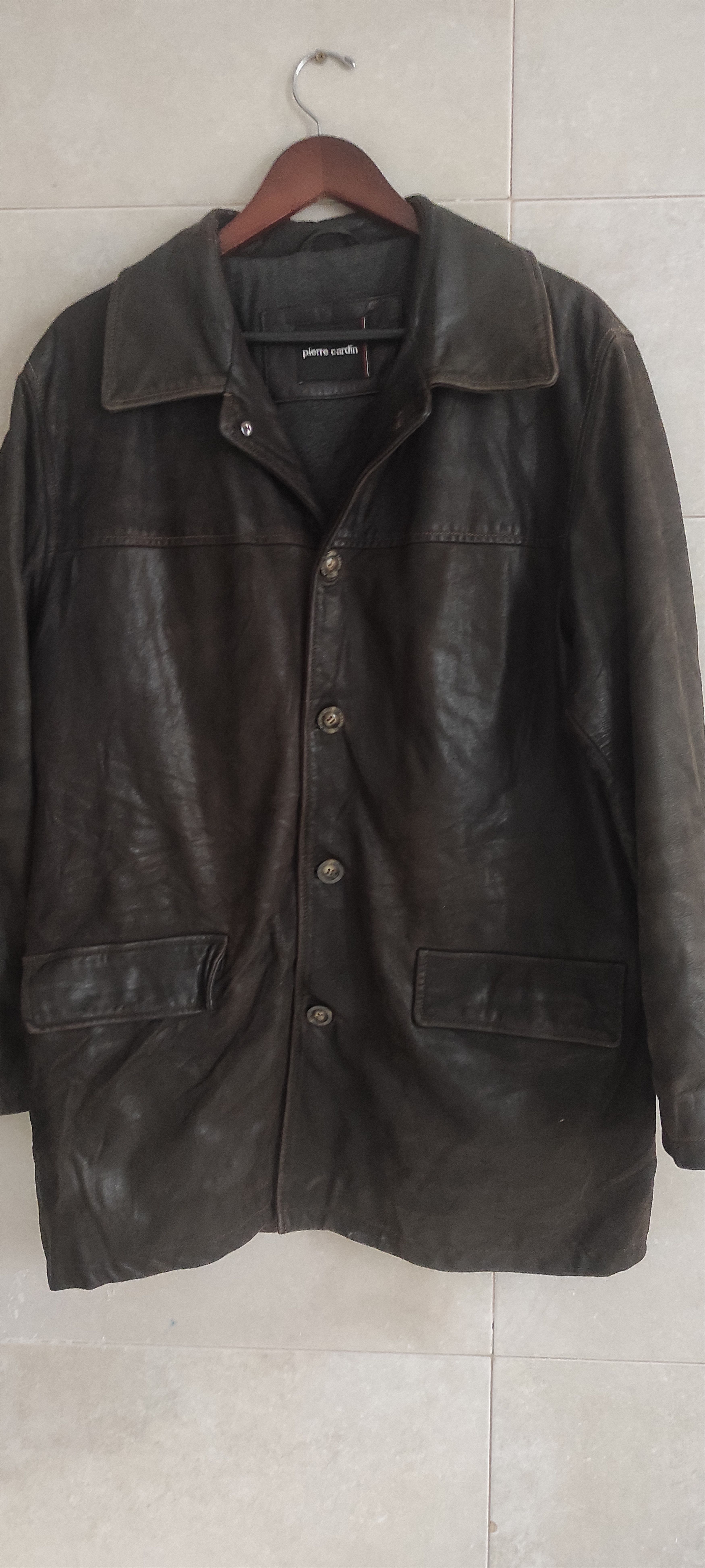 Pierre Cardin Pierre Cardin Leather Men Leather Jackets Classic Collection Size US M / EU 48-50 / 2 - 3 Thumbnail