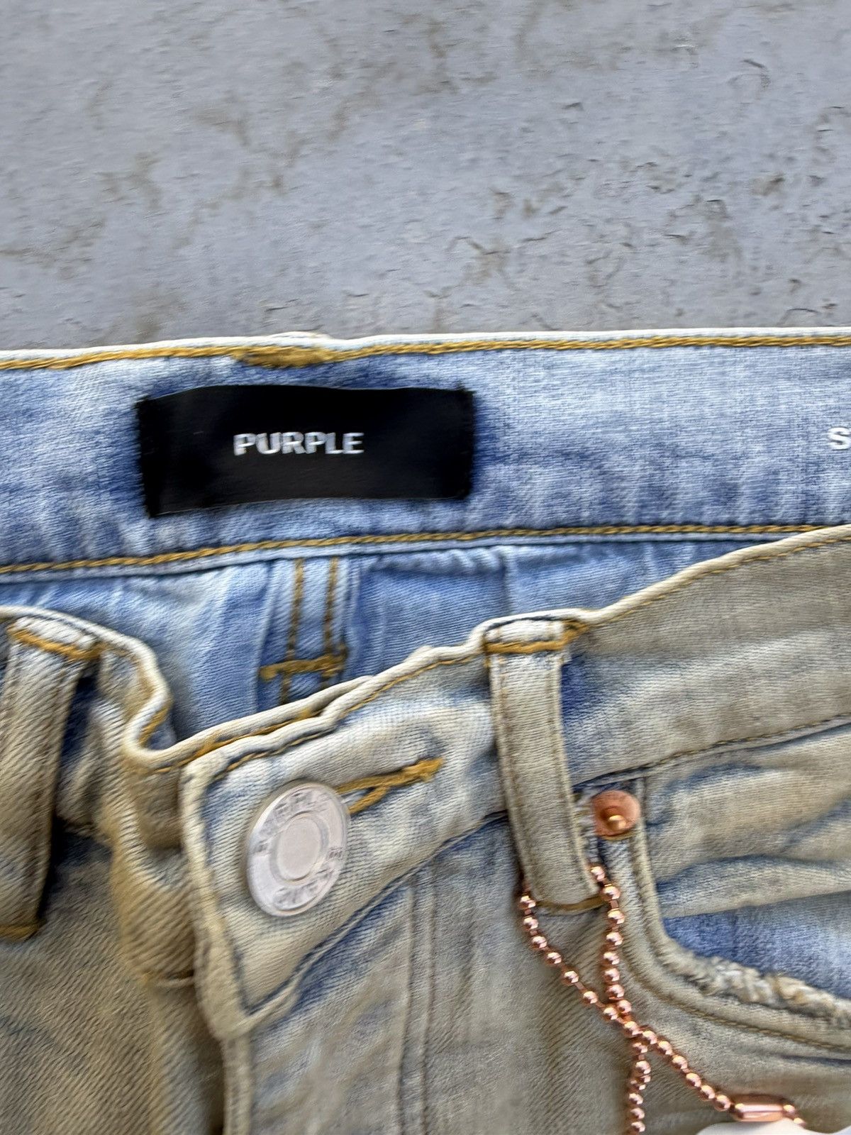Purple Brand Purple Brand P001 Superlight Oil Repair Jeans Light 28 Waist Size US 28 / EU 44 - 5 Thumbnail