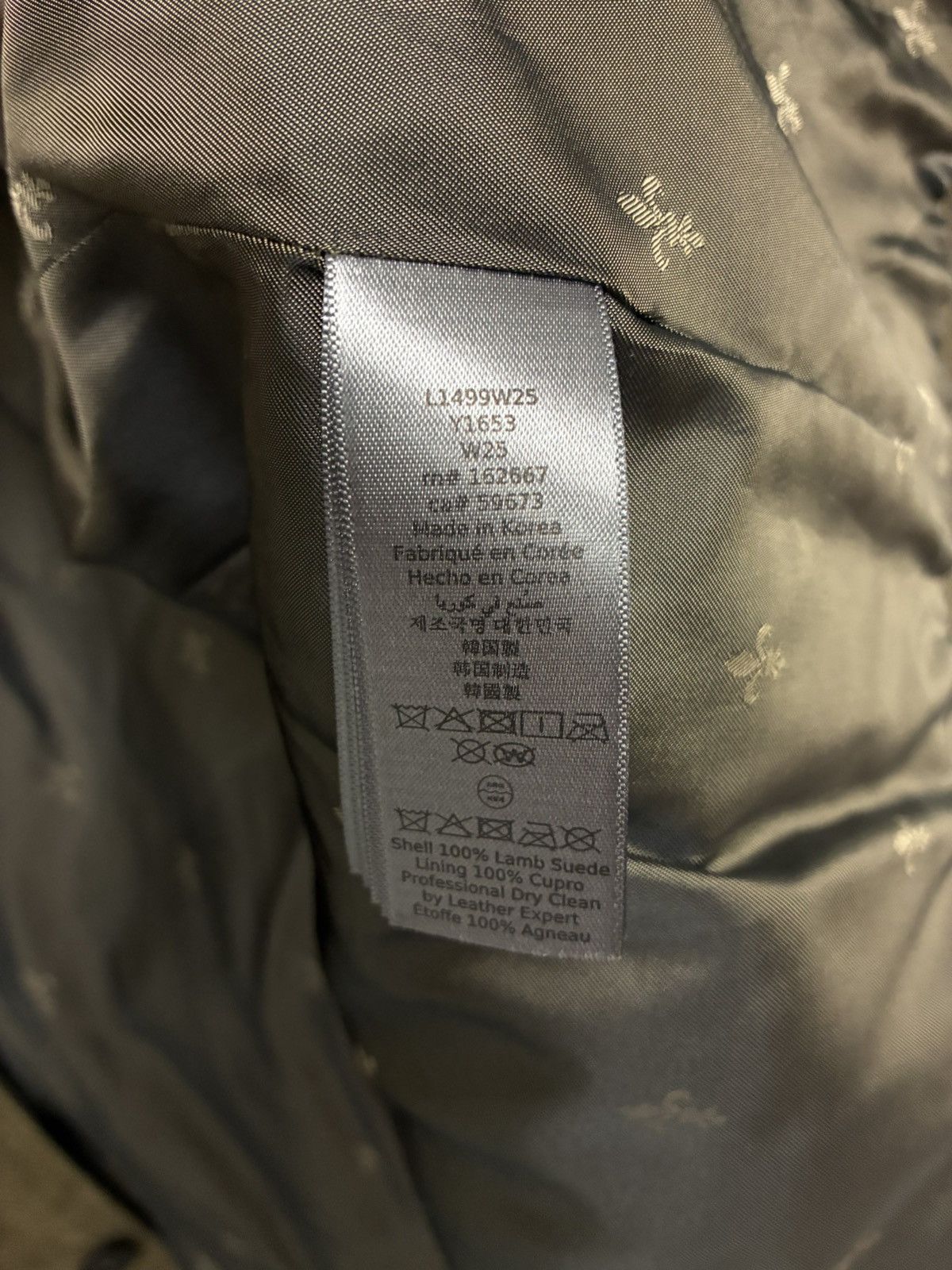 John Varvatos Rind Textured Leather Jacket Size EU 48 USA 38 Size US M / EU 48-50 / 2 - 11 Thumbnail