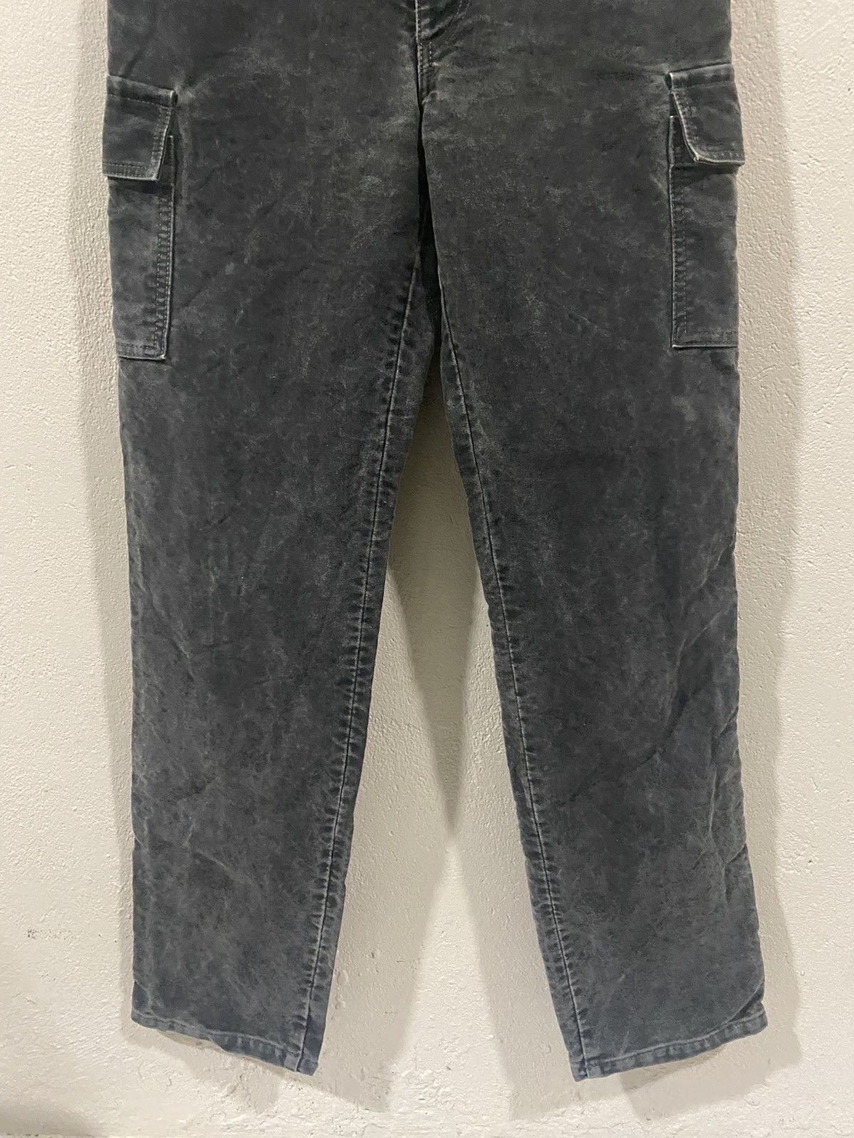 Issey Miyake × Tete Homme Tete Homme Moleskin Cargo Pants Size US 31 - 4 Thumbnail