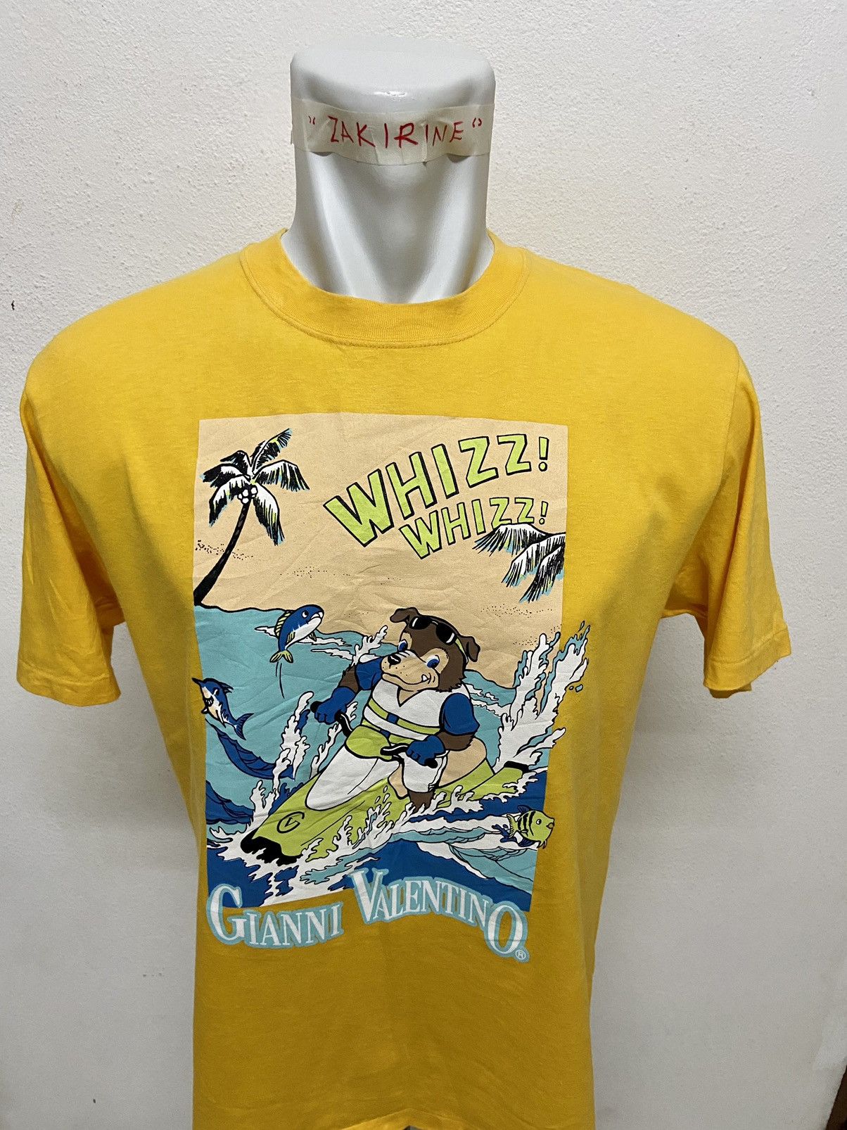 Vintage VINTAGE GIANNI VALENTINO TEE Size US M / EU 48-50 / 2 - 2 Thumbnail