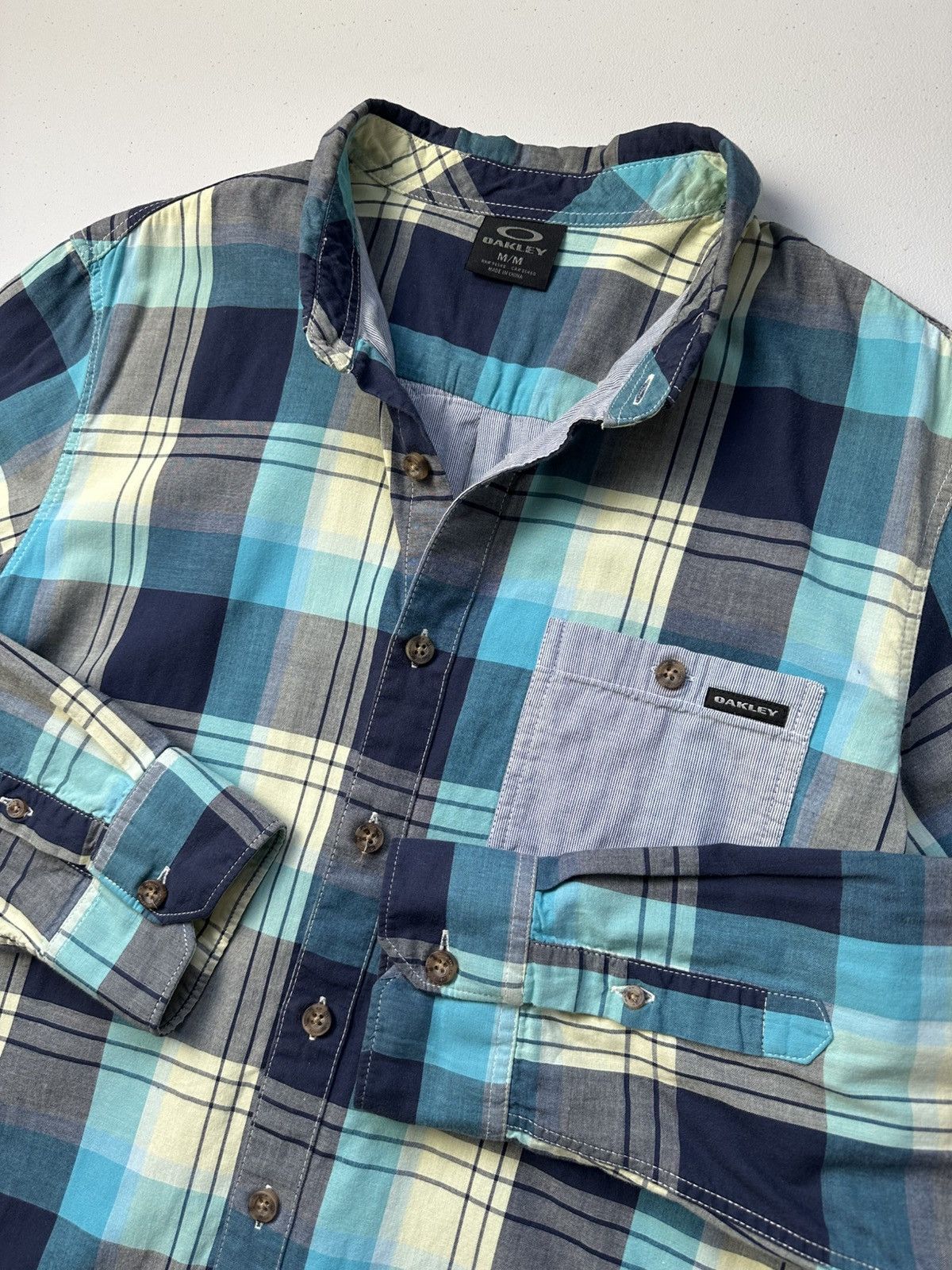 Oakley Oakley Shirt Check Print Button Up Size US M / EU 48-50 / 2 - 9 Thumbnail
