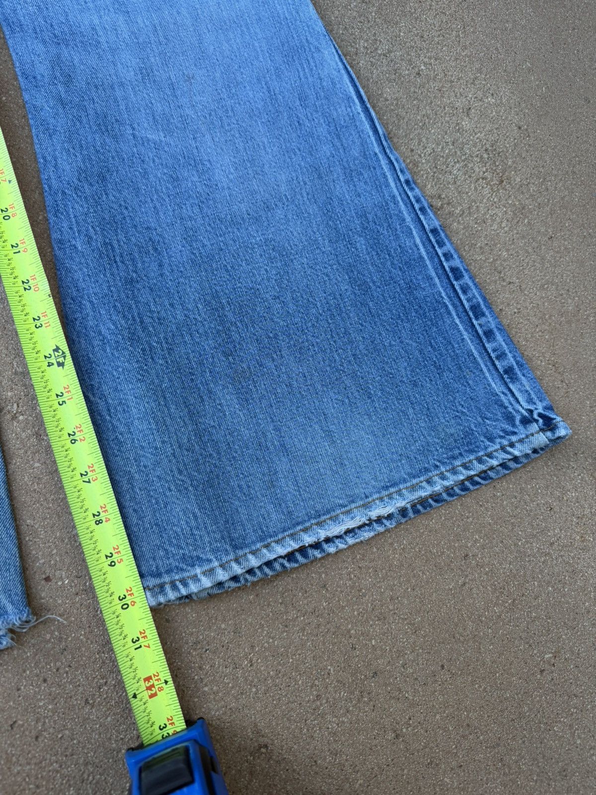 Levi's Vtg 80’s Levi’s 684 Orange Tab Bellbottom Flare Jeans 34x30 Size US 34 / EU 50 - 10 Thumbnail