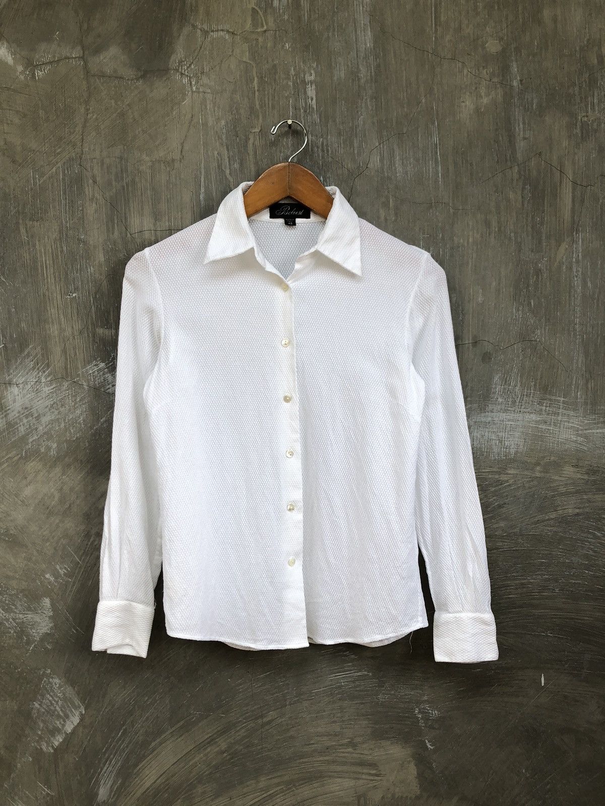 Belvest Belvest Women Button Up Shirt White Size M / US 6-8 / IT 42-44 - 1 Thumbnail