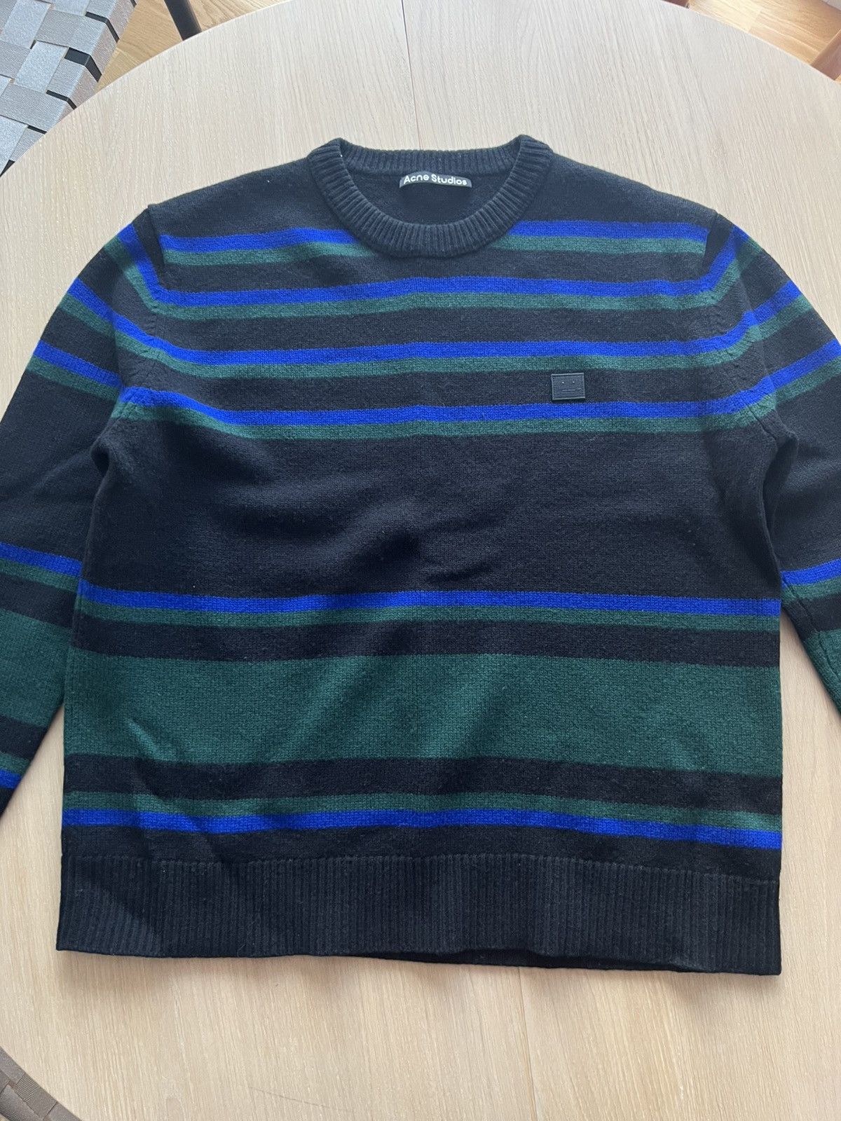 Acne Studios Acne Studios Striped Knitwear Size US S / EU 44-46 / 1 - 1 Thumbnail