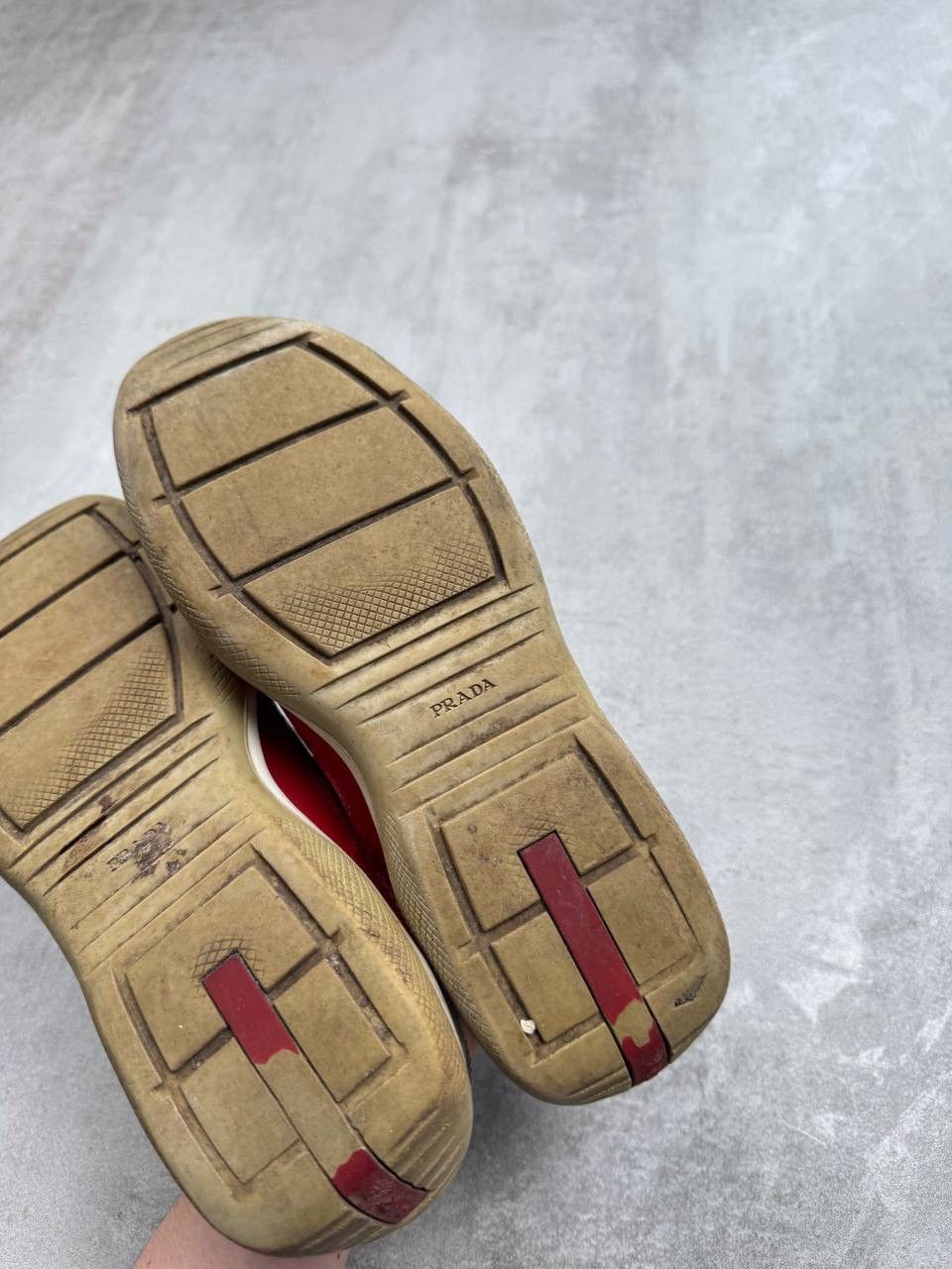 Prada × Vintage America cup shoes sneakers leather trainers y2k vintage Size US 5.5 / EU 38 - 6 Thumbnail