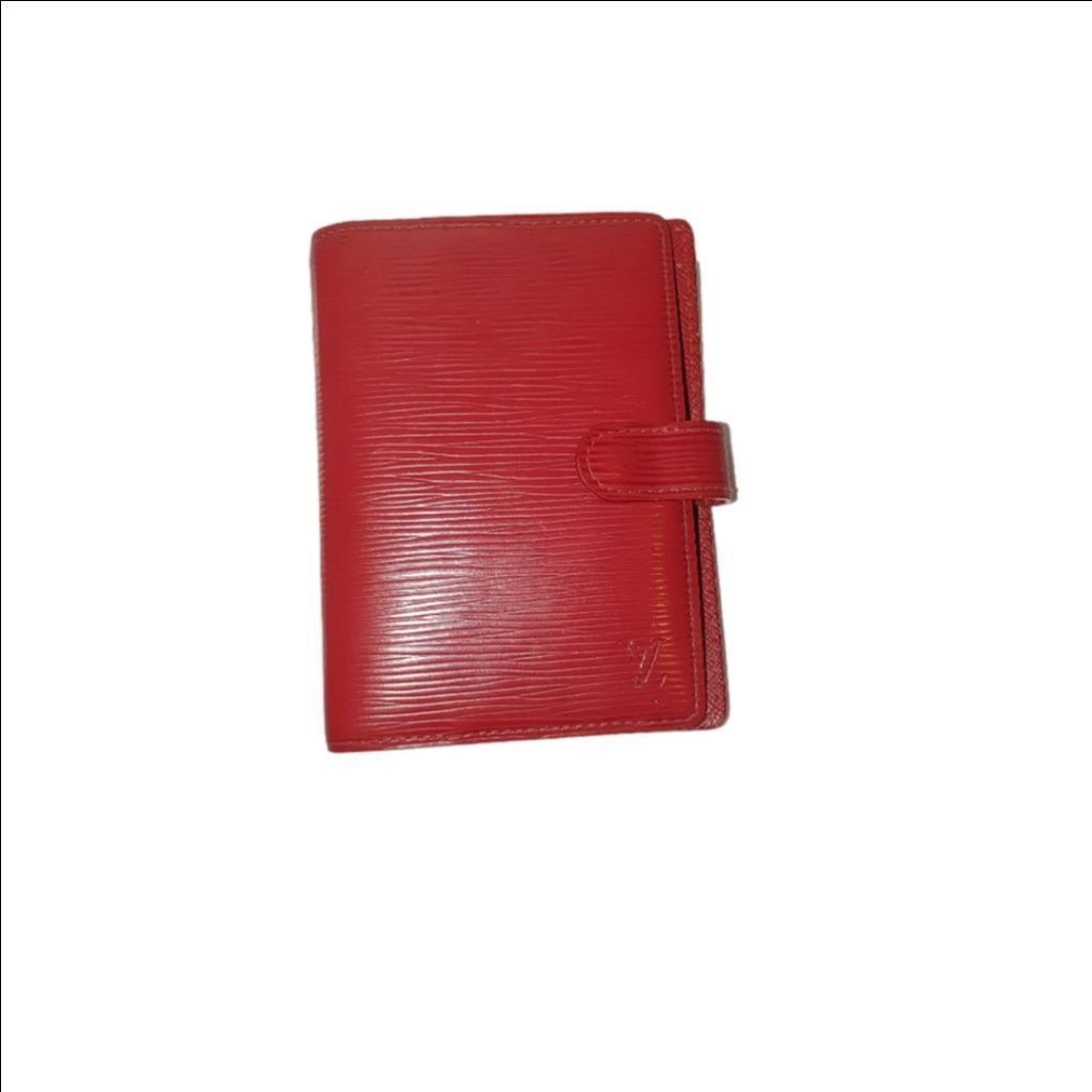 Louis Vuitton Louis Vuitton Red Epi Leather Wallet Size ONE SIZE - 2 Thumbnail