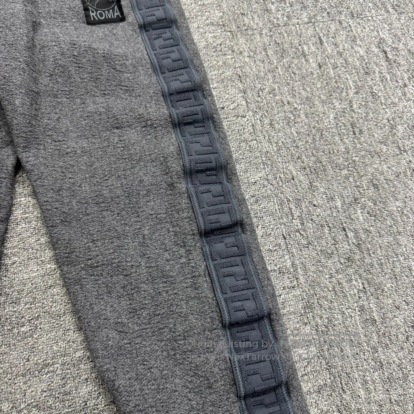 Fendi FENDI Side-stitched knitted double-F cashmere casual pants Size US 32 / EU 48 - 3 Thumbnail