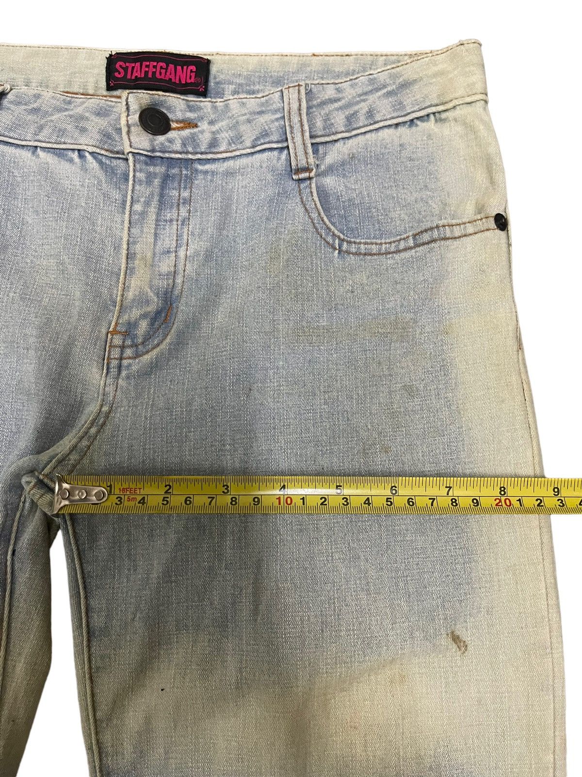 If Six Was Nine Vintage Japanese Brand Blue Wash Style Flare Jeans Size US 29 - 13 Thumbnail
