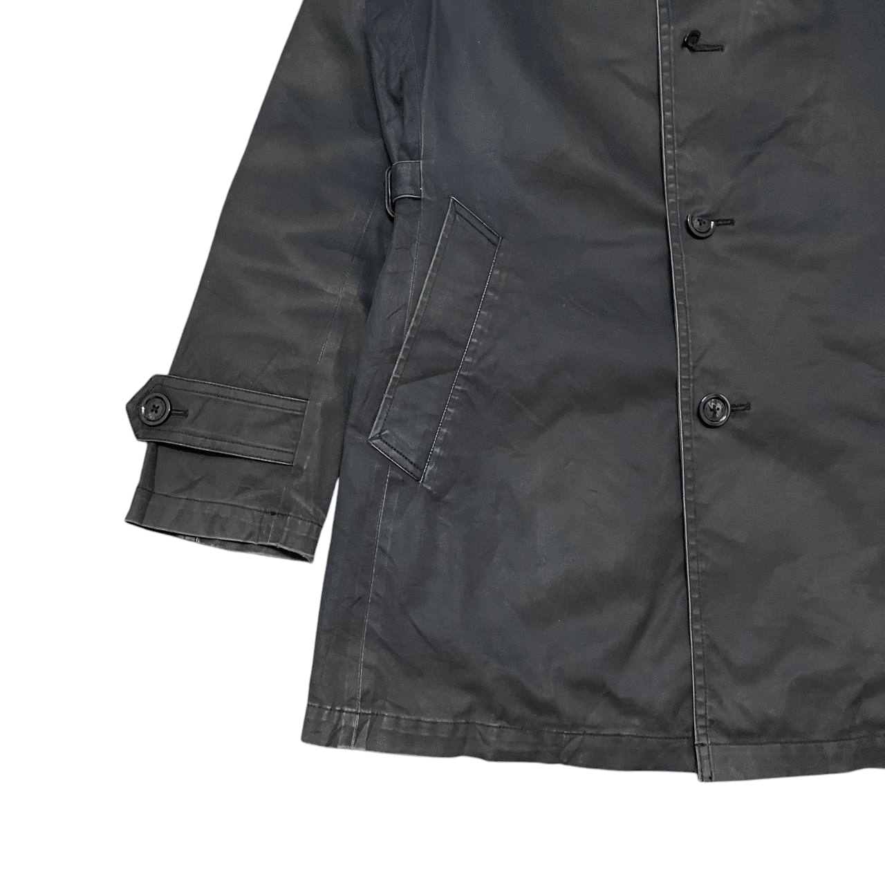 Burberry Vintage Burberry Black Label Nova Check Coat Jacket Size US L / EU 52-54 / 3 - 3 Thumbnail